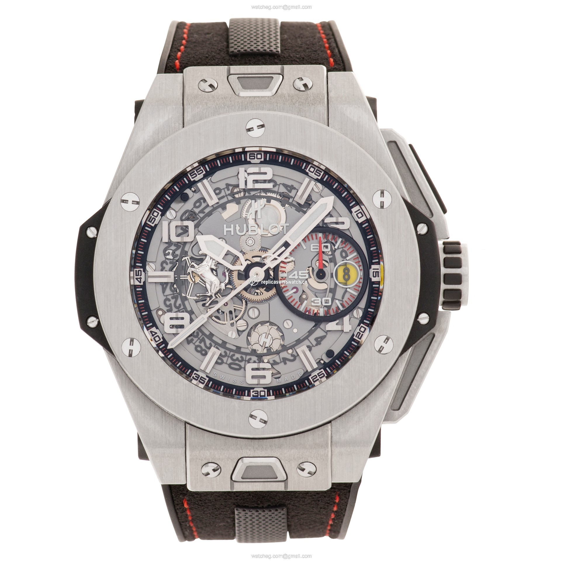 Hublot 402.nx.0123.wr Big Bang Ferrari Automatic Male Titanium Watches Hublot 402.nx.0123.wr Big Bang Ferrari Automatic Male Titanium Watches