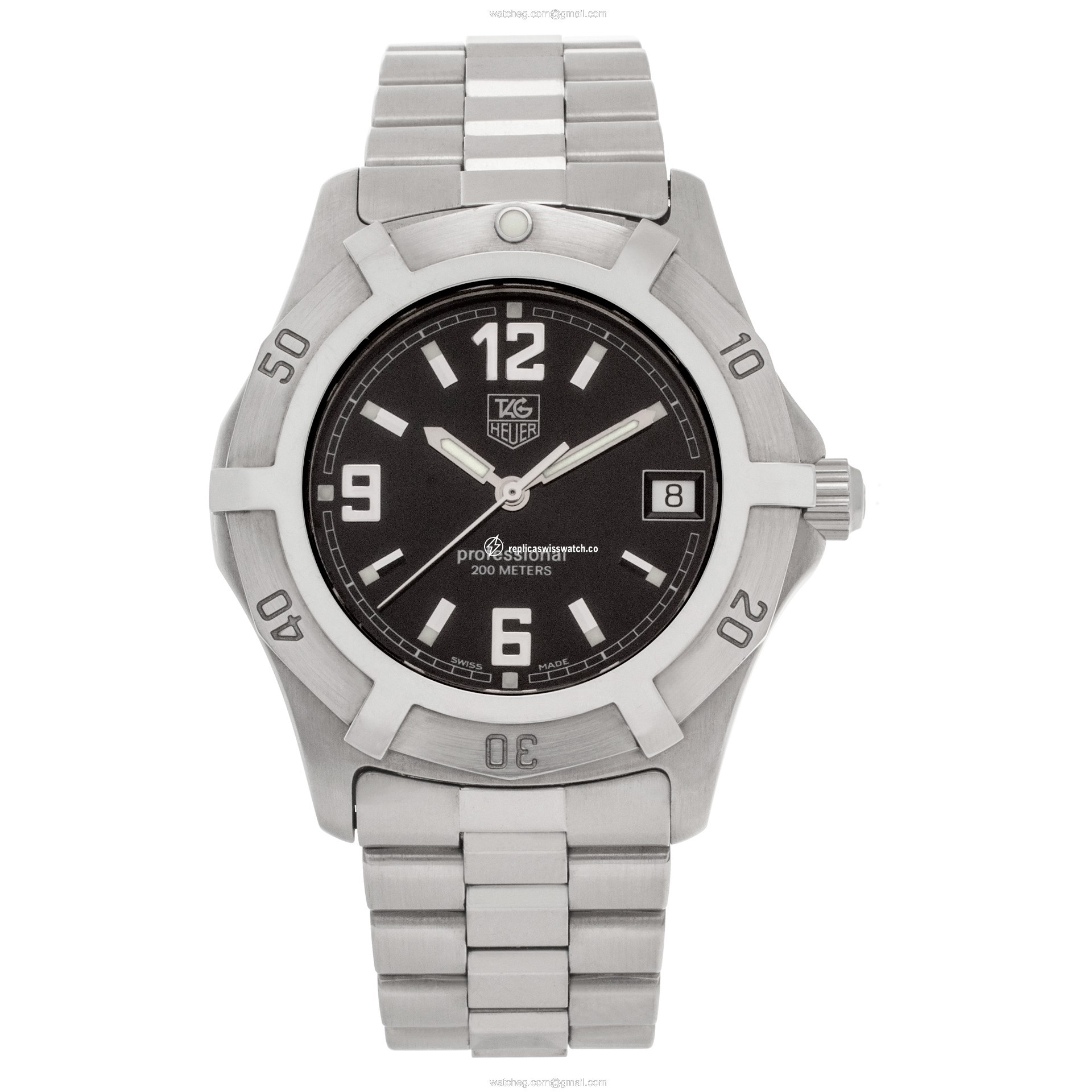 Tag Heuer WN1110 Professional Quartz Male Stainless Steel Watches Tag Heuer WN1110 Professional Quartz Male Stainless Steel Watches