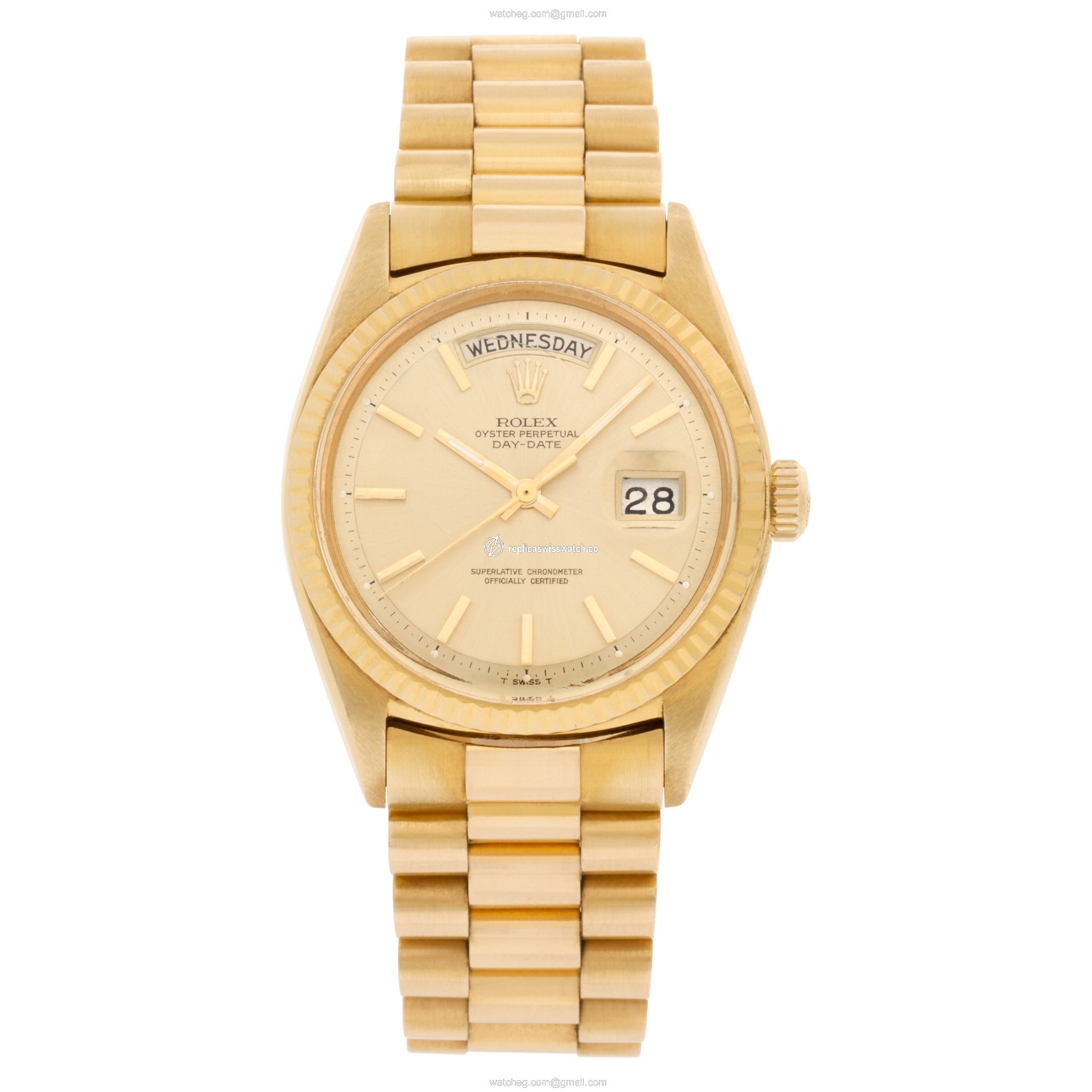 Rolex 1803 Day-Date Automatic Male 18k yellow gold Watches Rolex 1803 Day-Date Automatic Male 18k yellow gold Watches
