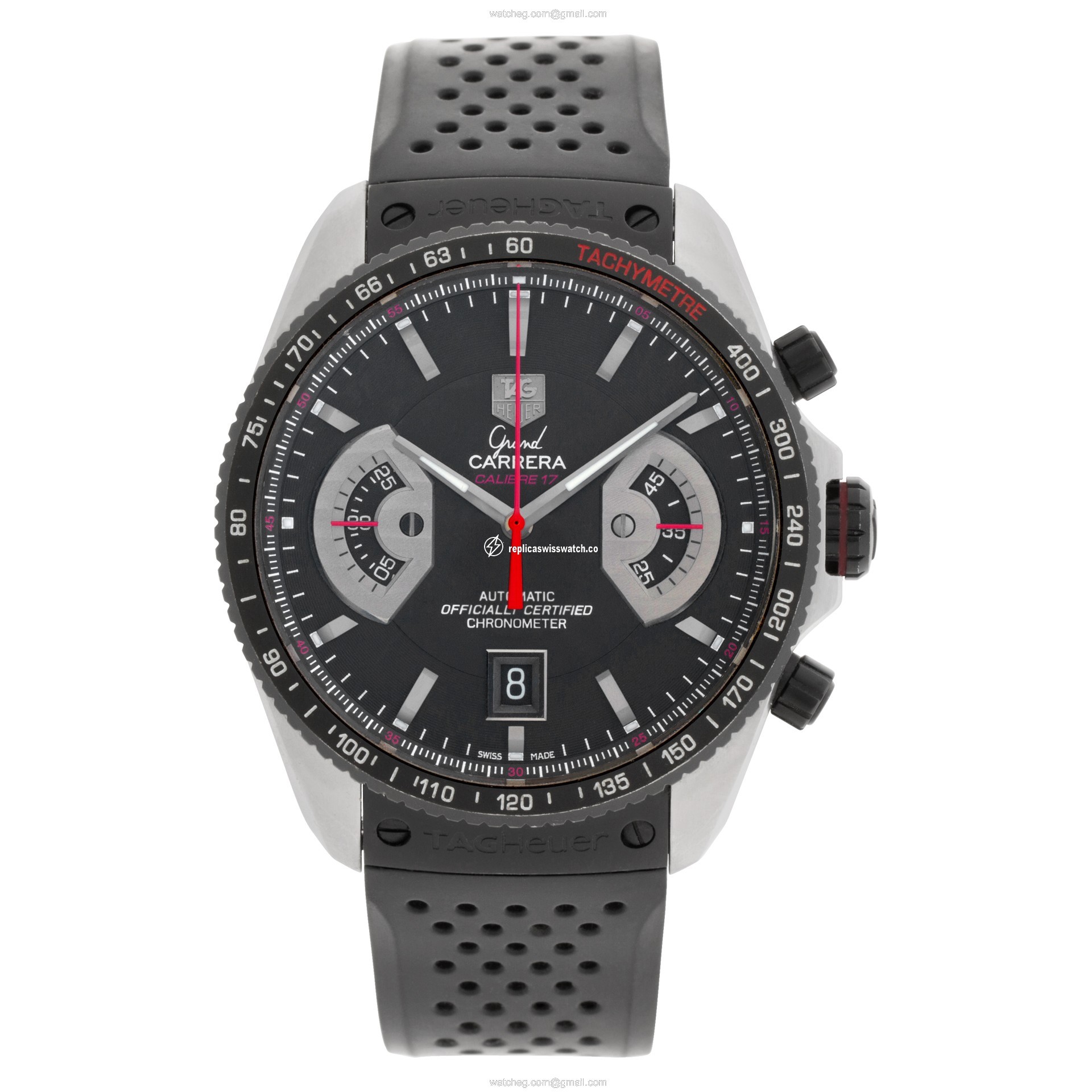Tag Heuer CAV511C.FT6016 Grand Carrera Automatic Male Stainless Steel Watches Tag Heuer CAV511C.FT6016 Grand Carrera Automatic Male Stainless Steel Watches