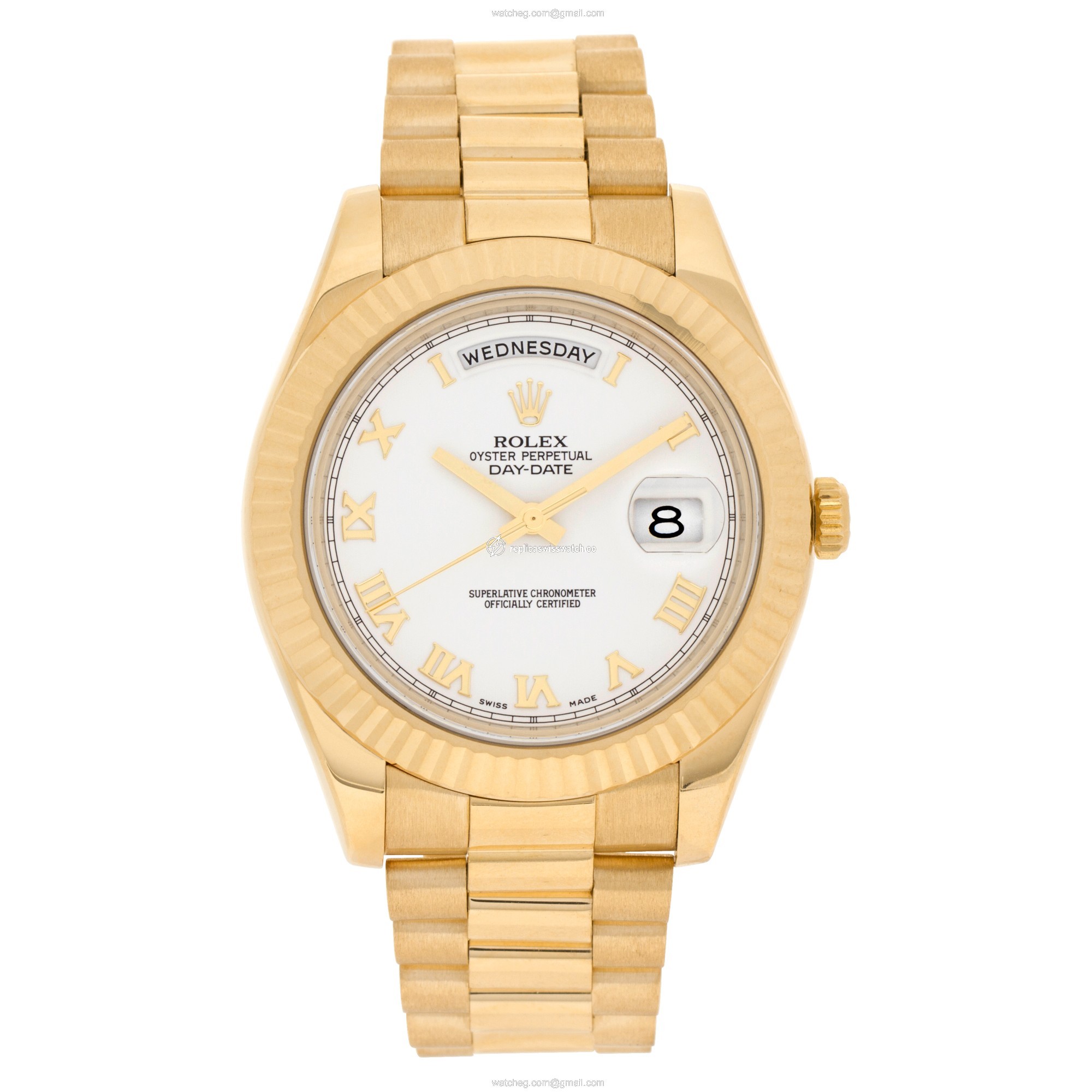 Rolex 218238 Day-Date II Automatic Male 18k Yellow Gold Watches Rolex 218238 Day-Date II Automatic Male 18k Yellow Gold Watches