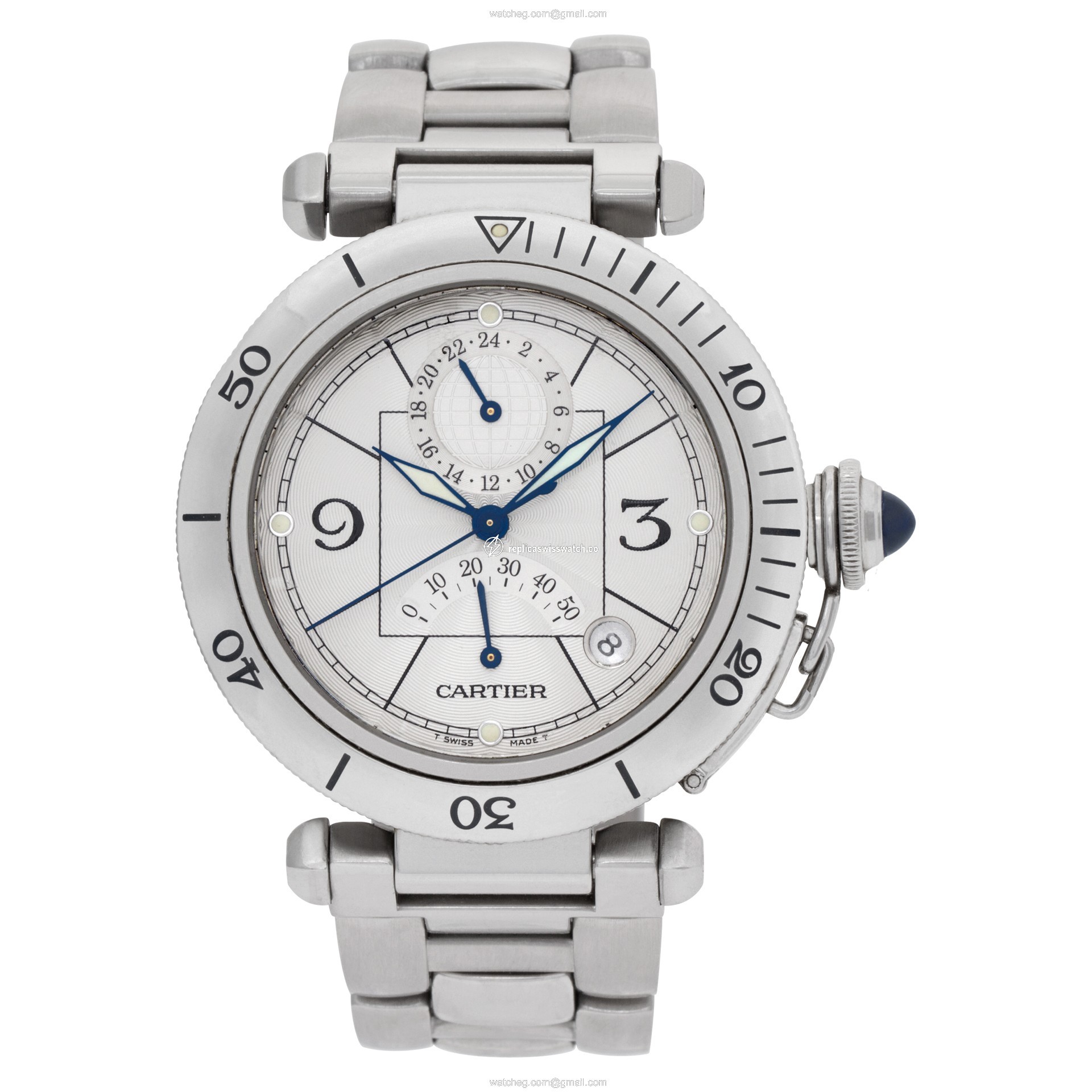 Cartier W31037H3 Pasha Automatic Unisex Stainless Steel Watches Cartier W31037H3 Pasha Automatic Unisex Stainless Steel Watches