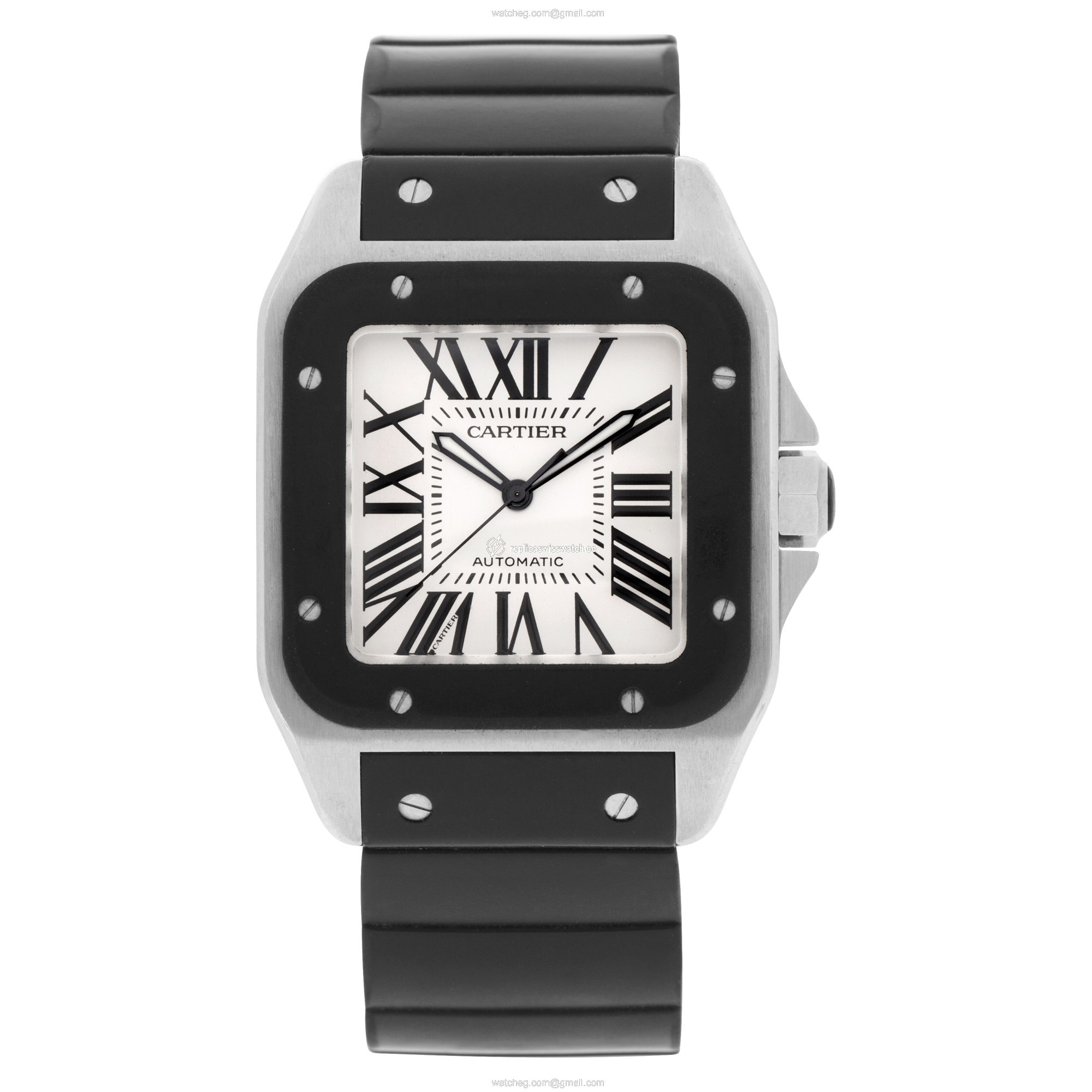 Cartier W20121U2 Santos 100 Automatic Male Stainless Steel Watches Cartier W20121U2 Santos 100 Automatic Male Stainless Steel Watches