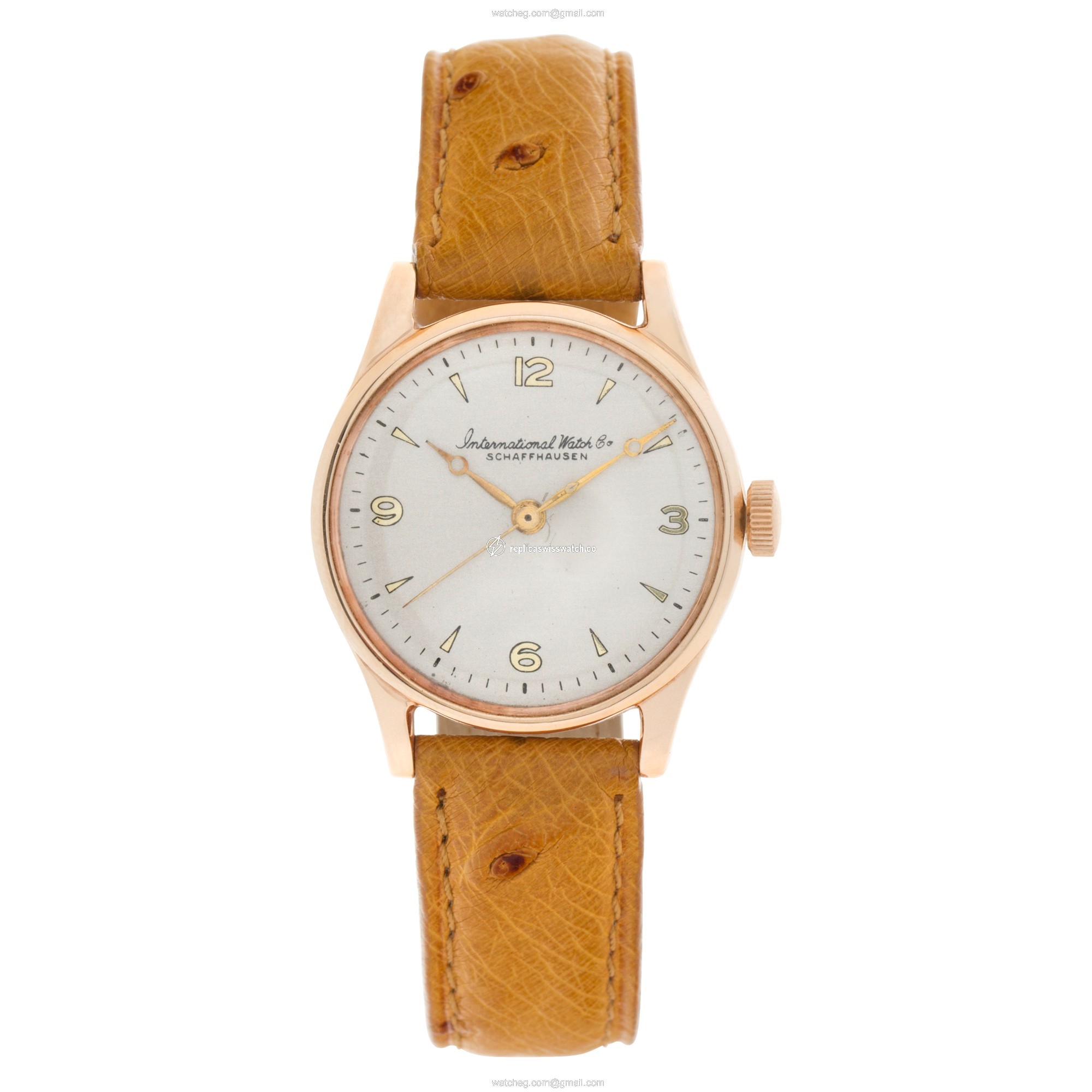 IWC IWC 3519 Manual Female 14k Pink Gold Watches IWC IWC 3519 Manual Female 14k Pink Gold Watches