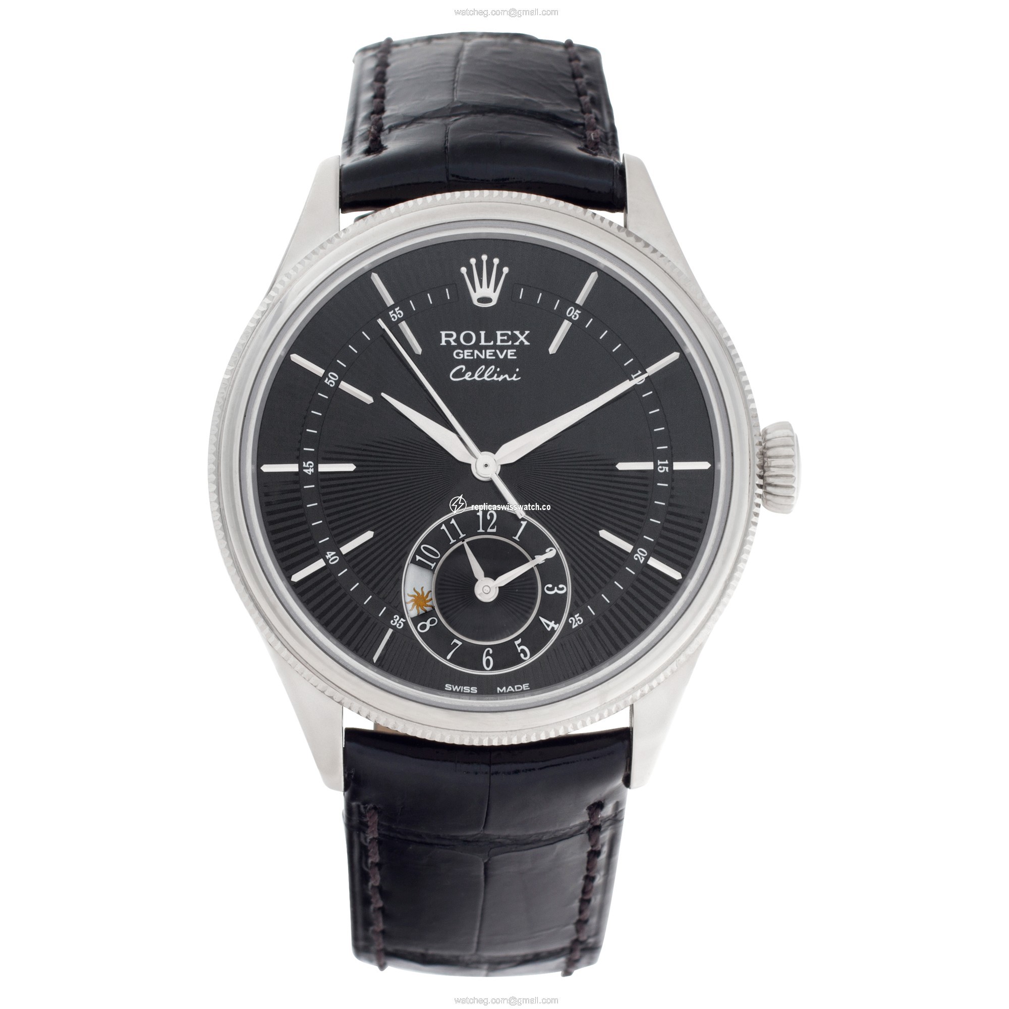 Rolex 50529 Cellini Automatic Male 18k White Gold Watches Rolex 50529 Cellini Automatic Male 18k White Gold Watches