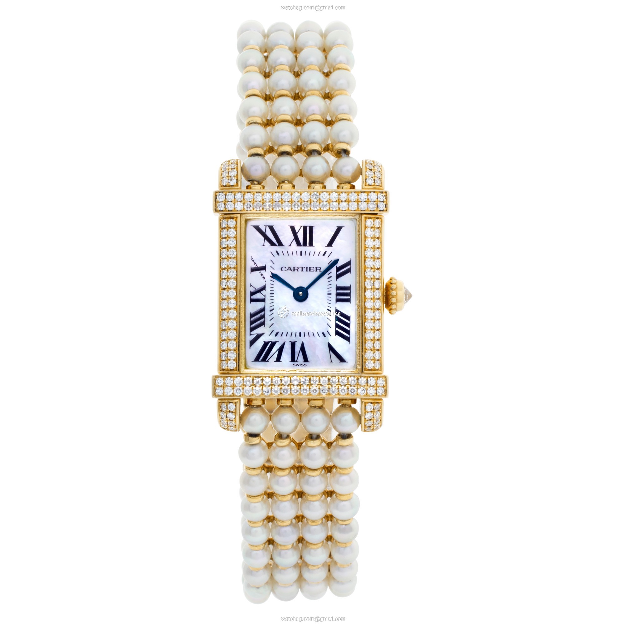 Cartier 2305 Tank Chinoise Quartz Female 18k yellow gold Watches Cartier 2305 Tank Chinoise Quartz Female 18k yellow gold Watches
