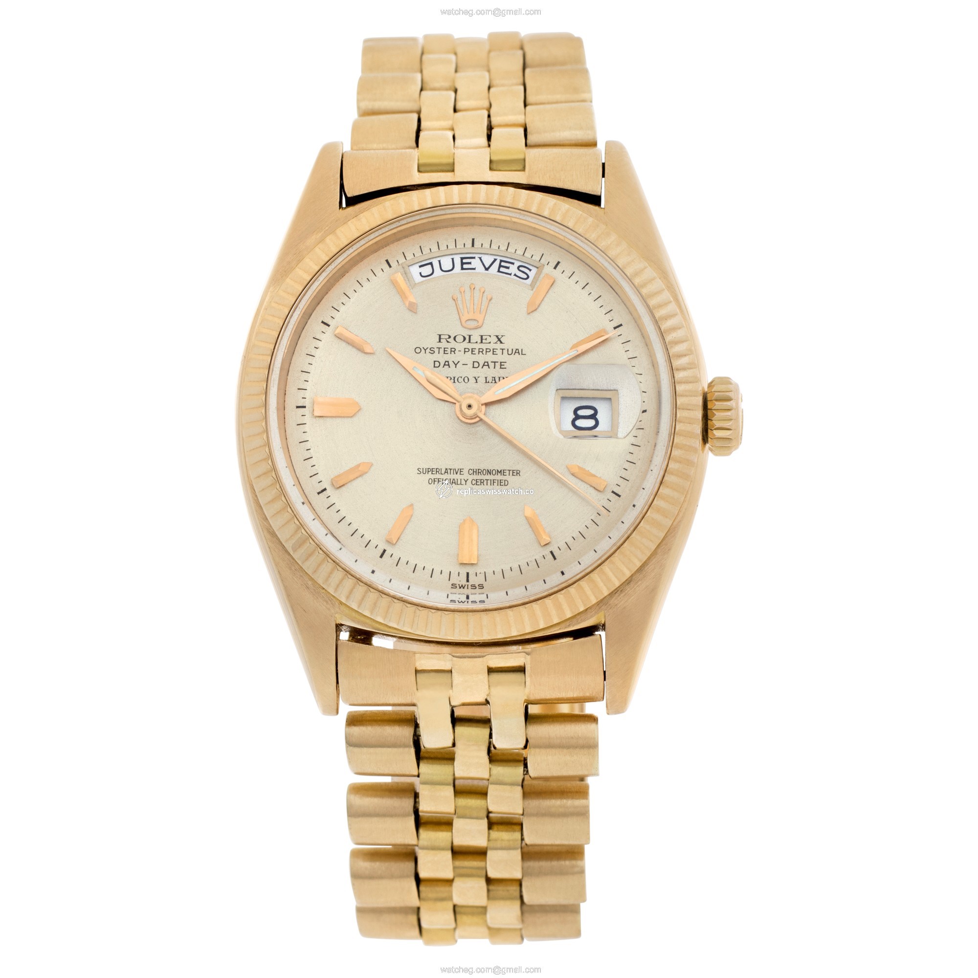 Rolex 1803 Day-Date Automatic Male 18k rose gold Watches Rolex 1803 Day-Date Automatic Male 18k rose gold Watches