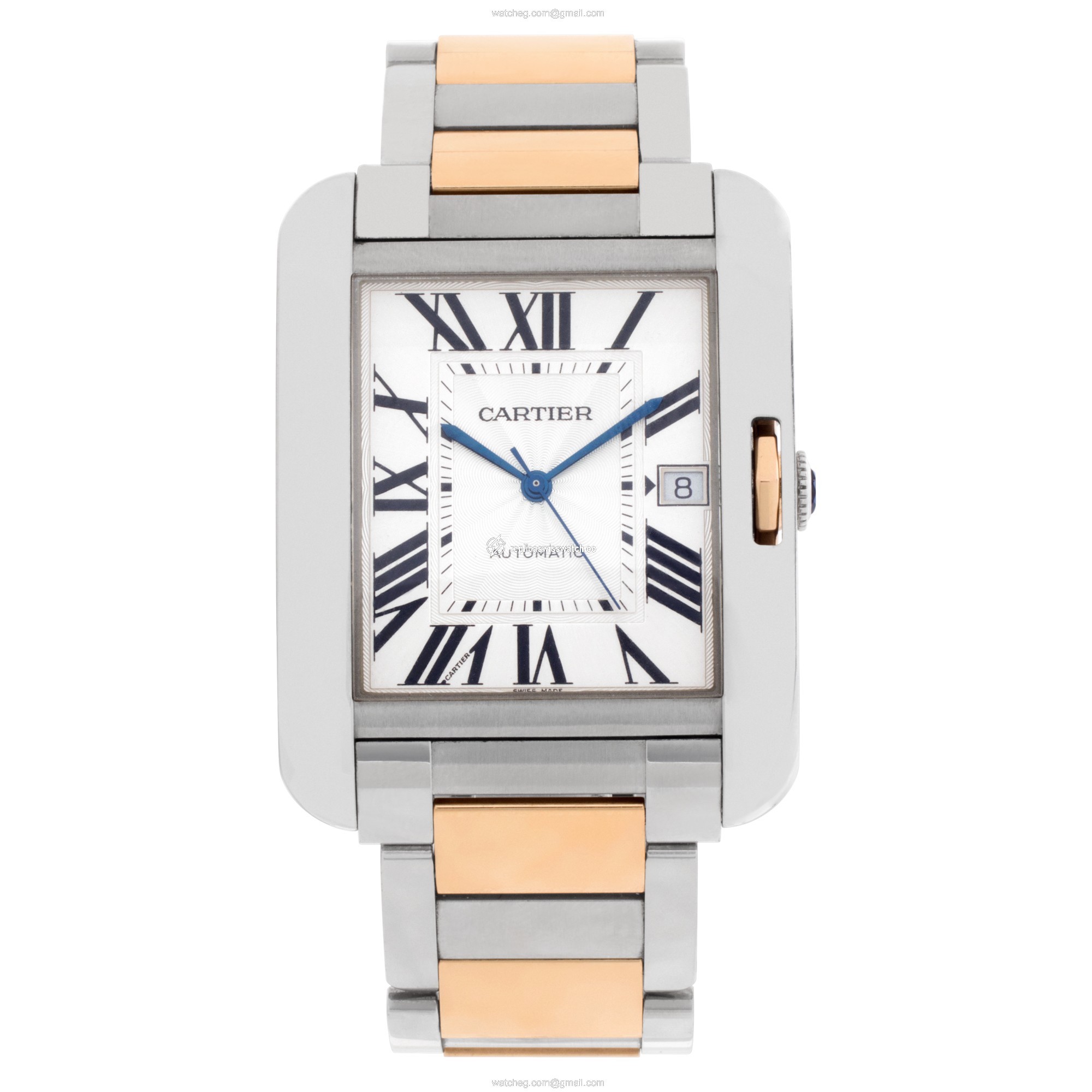 Cartier W5310006 Tank Anglaise XL Automatic Male Stainless Steel Watches Cartier W5310006 Tank Anglaise XL Automatic Male Stainless Steel Watches