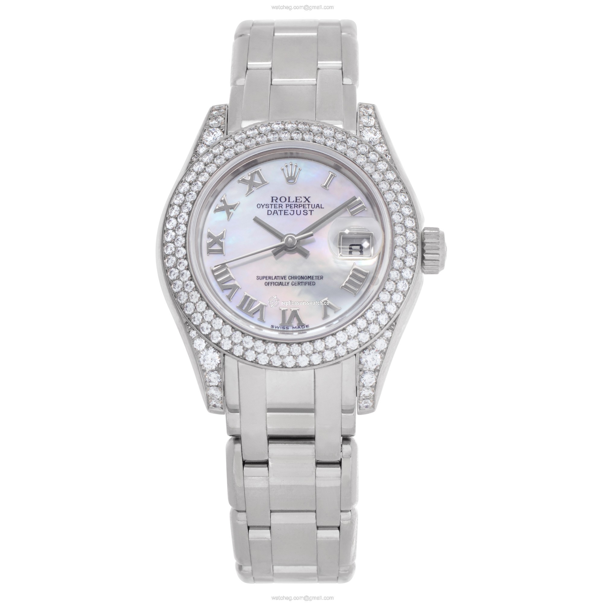 Rolex 80959 Pearlmaster Automatic Female 18k White Gold Watches Rolex 80959 Pearlmaster Automatic Female 18k White Gold Watches