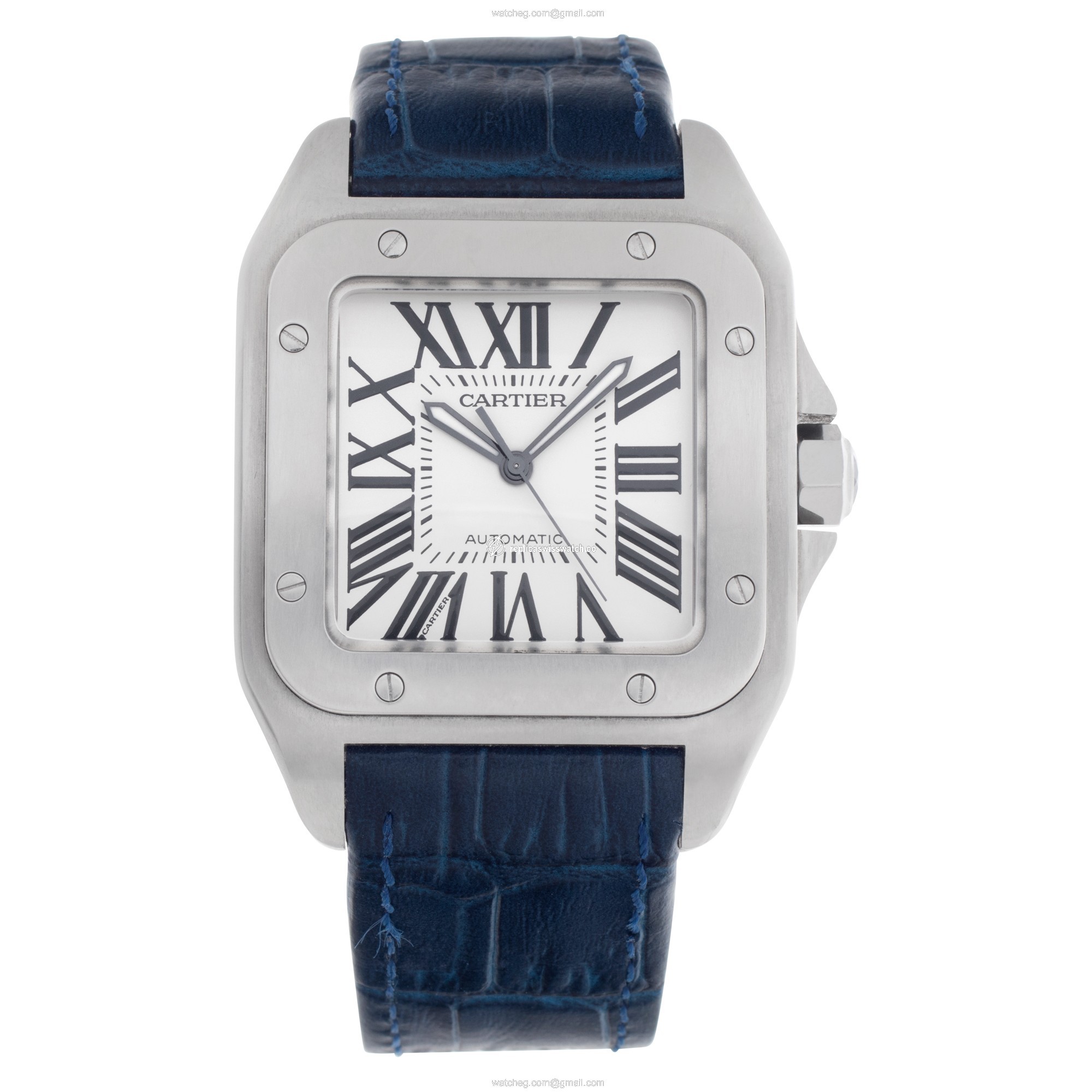 Cartier W20073X8 Santos 100 Automatic Male Stainless Steel Watches Cartier W20073X8 Santos 100 Automatic Male Stainless Steel Watches