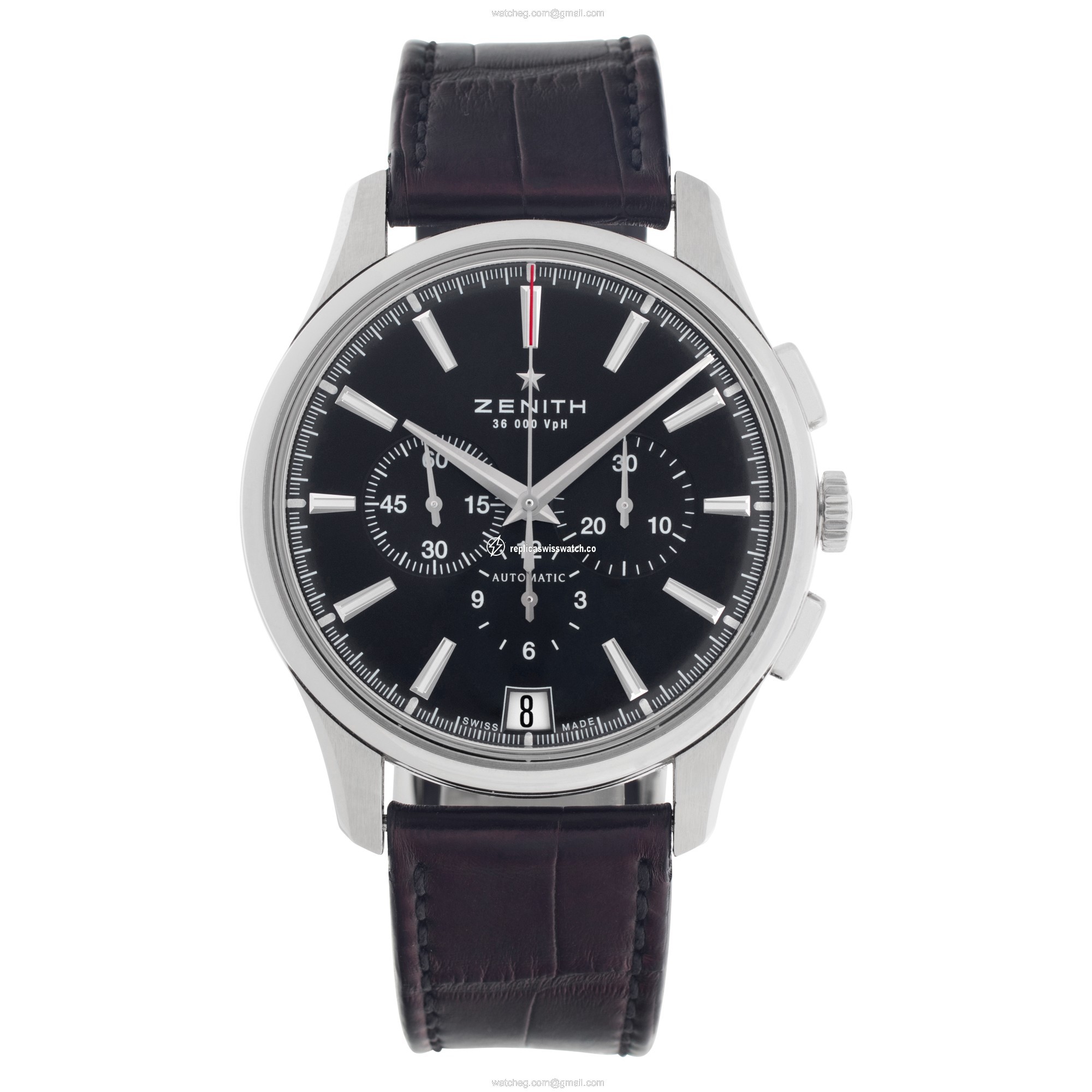 Zenith 03.2110.400/22.C493 El Primero Automatic Male Stainless Steel Watches Zenith 03.2110.400/22.C493 El Primero Automatic Male Stainless Steel Watches
