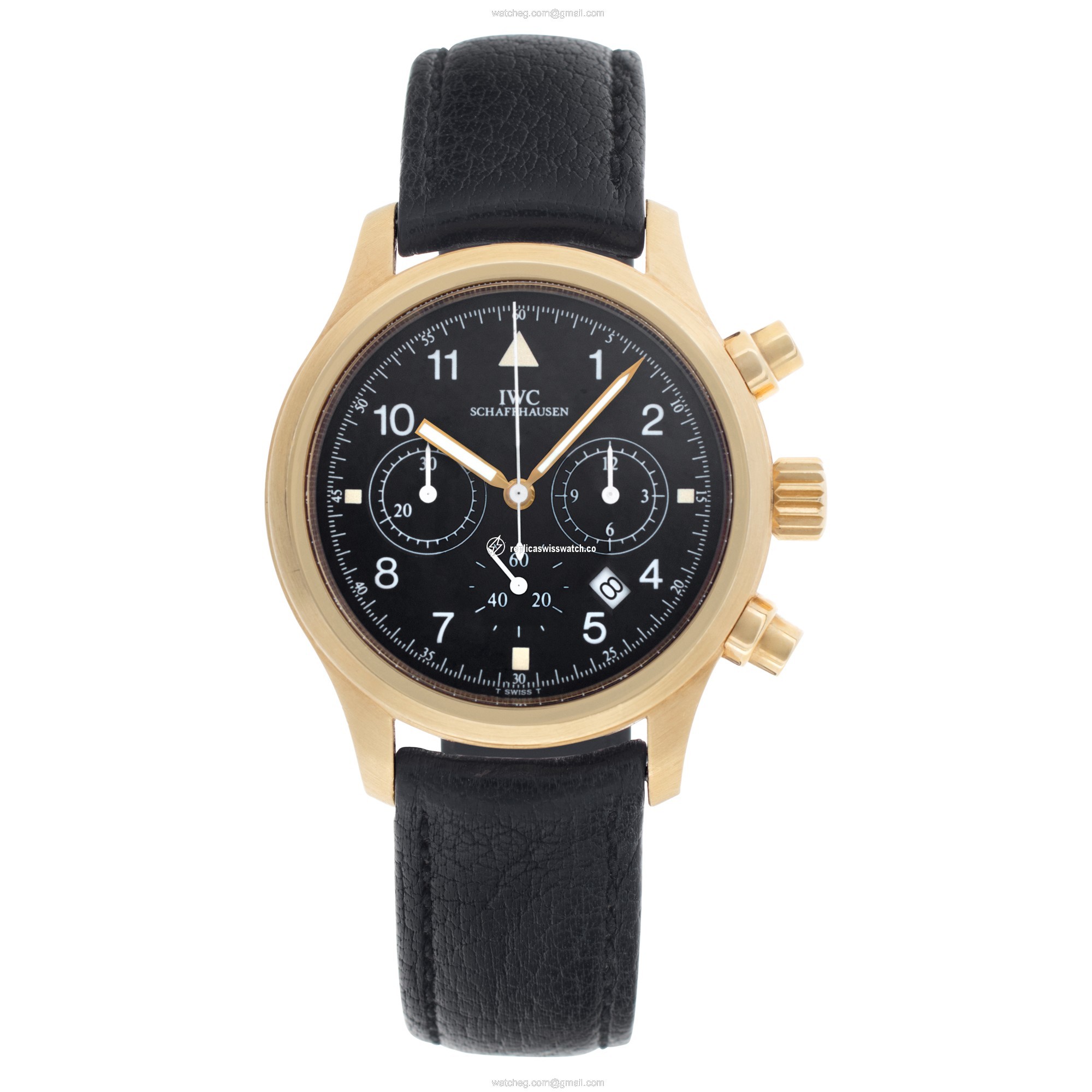 IWC 3741 Pilot Quartz Male 18k yellow gold Watches IWC 3741 Pilot Quartz Male 18k yellow gold Watches
