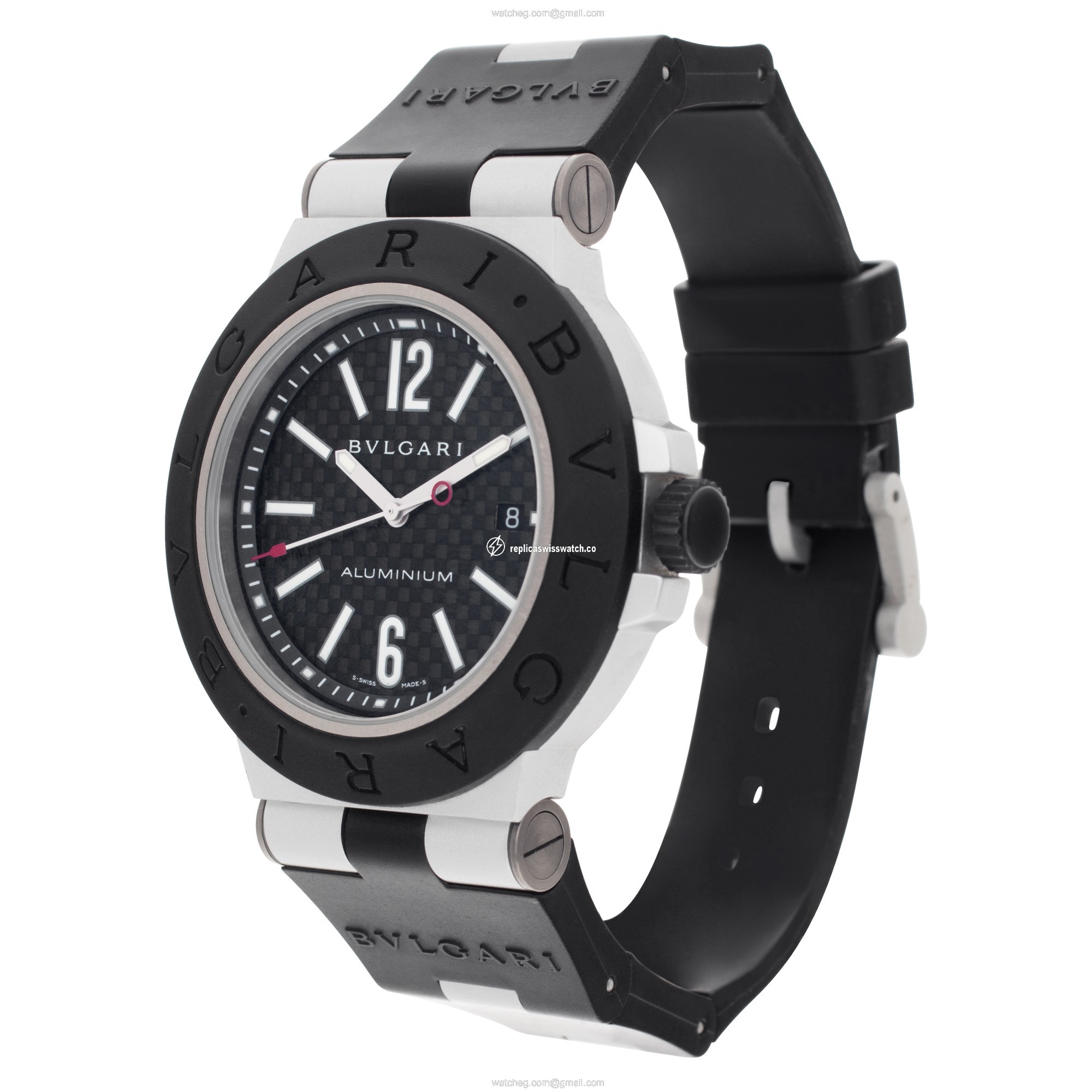 Bvlgari AL 44 TA Aluminium Automatic Male Titanium Watches Bvlgari AL 44 TA Aluminium Automatic Male Titanium Watches