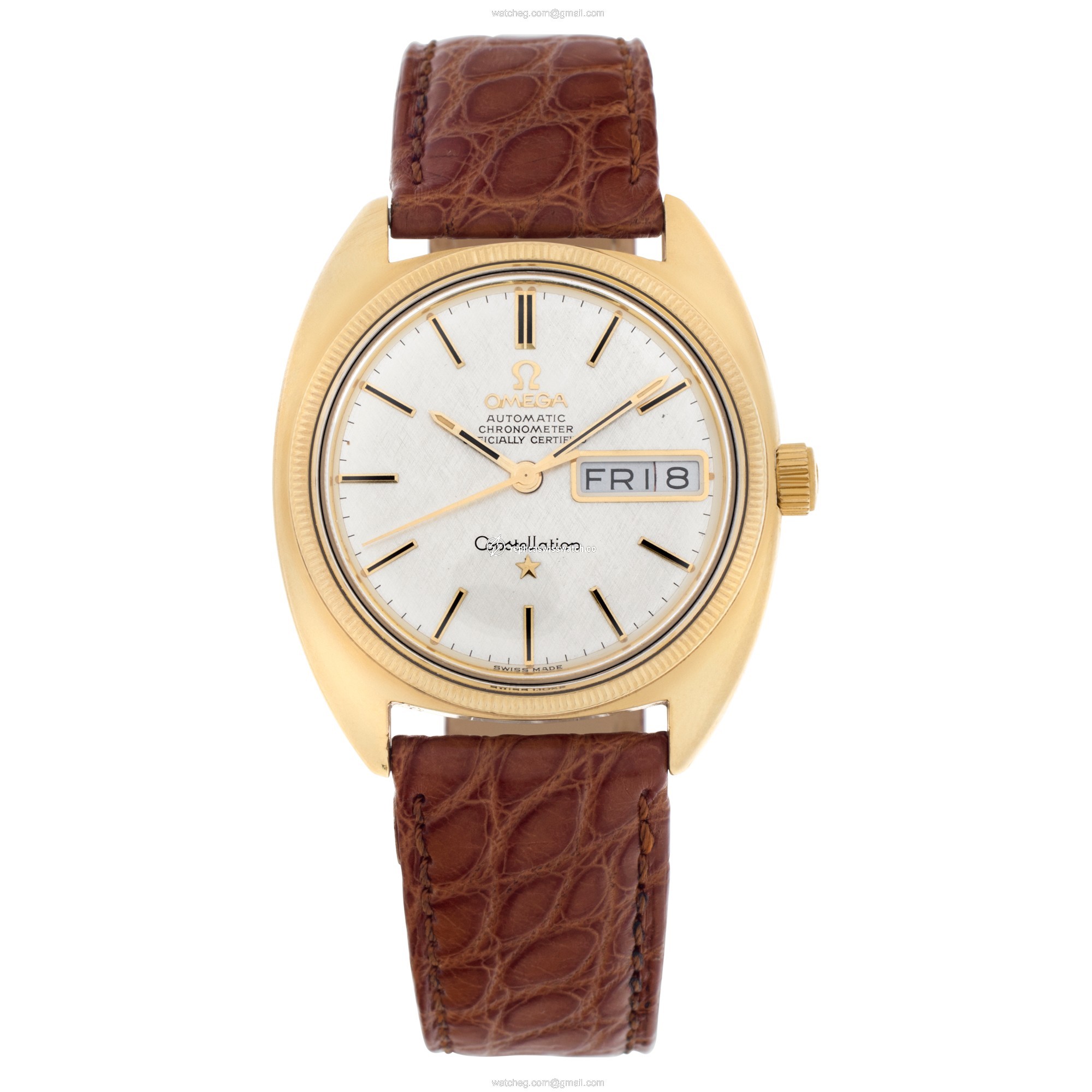 Omega 168029 Constellation Automatic Unisex Gold Fill & Stainless Steel Watches Omega 168029 Constellation Automatic Unisex Gold Fill & Stainless Steel Watches