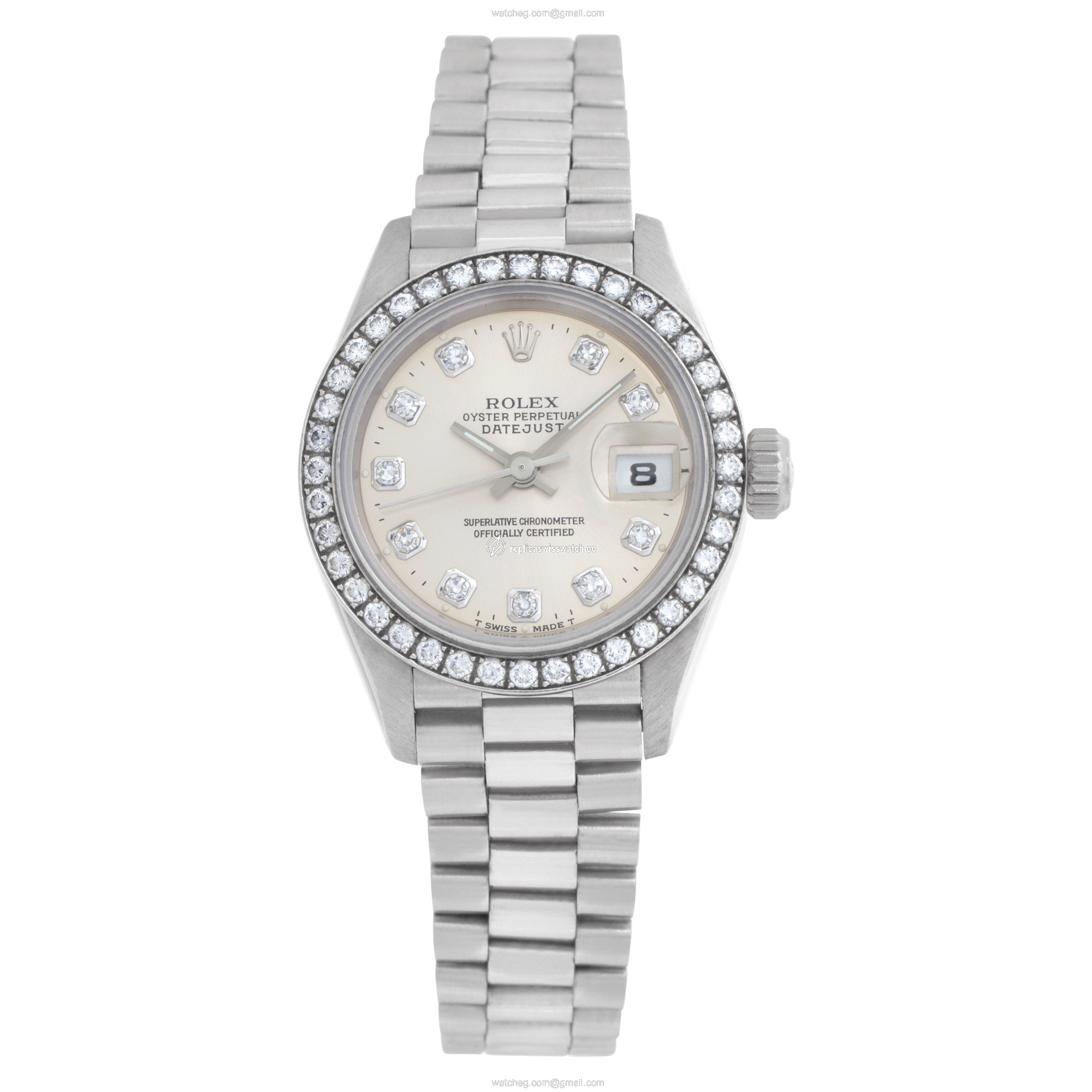 Rolex 69136 Datejust Automatic Female Platinum Watches Rolex 69136 Datejust Automatic Female Platinum Watches