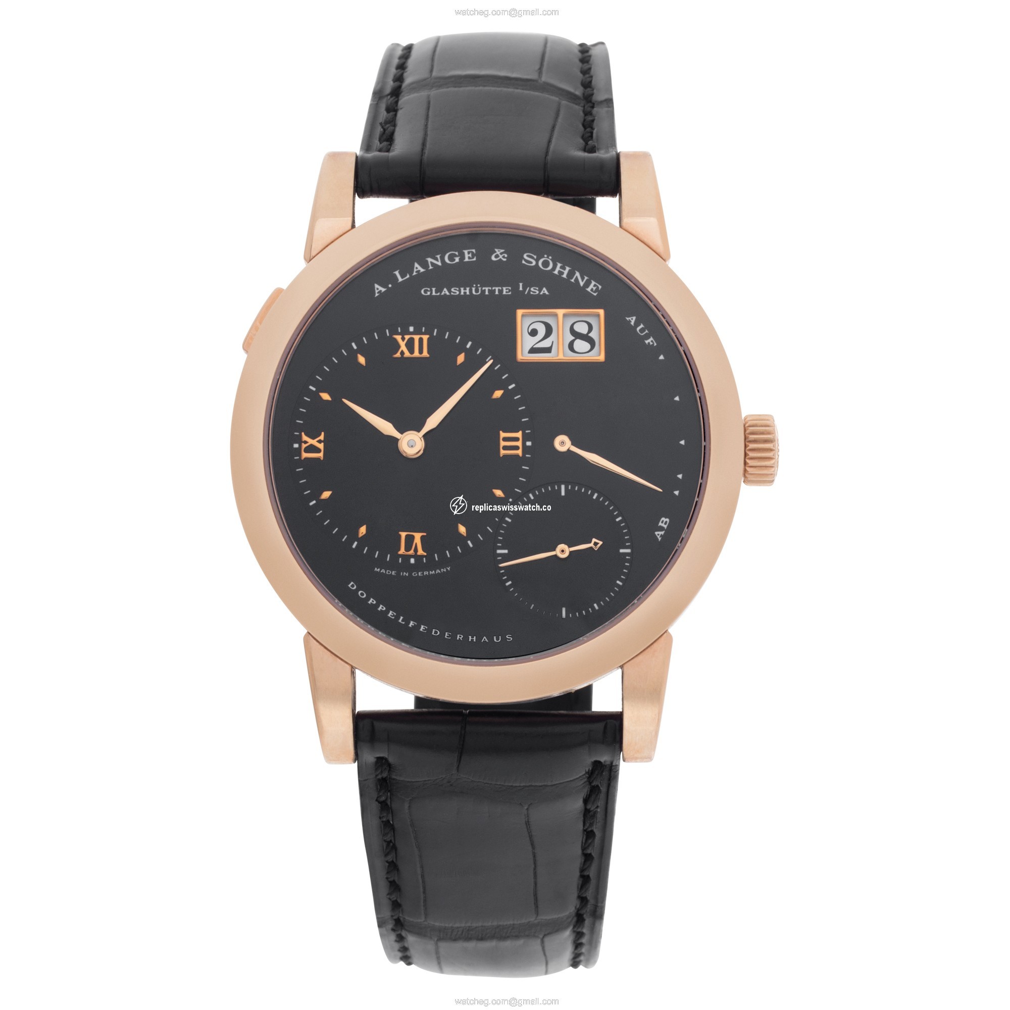 A. Lange & Sohne 101.032 Lange 1 Manual Male 18k rose gold Watches A. Lange & Sohne 101.032 Lange 1 Manual Male 18k rose gold Watches