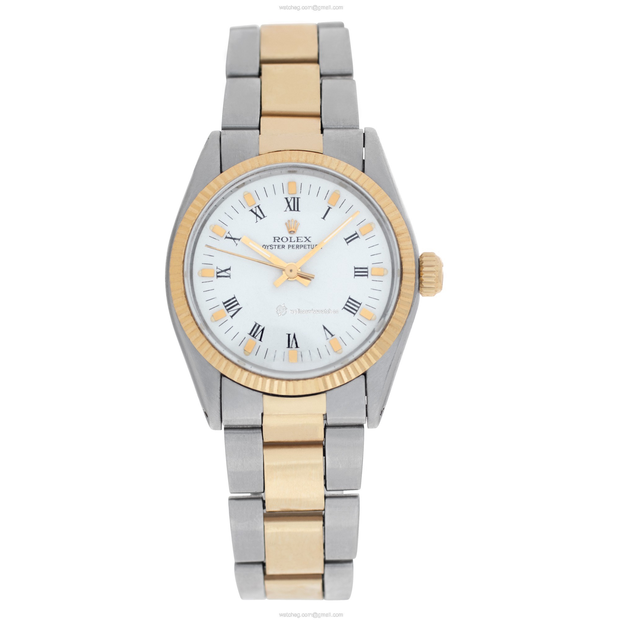 Rolex 6751 Oyster Perpetual Automatic Unisex 14k gold & Stainless Steel Watches Rolex 6751 Oyster Perpetual Automatic Unisex 14k gold & Stainless Steel Watches