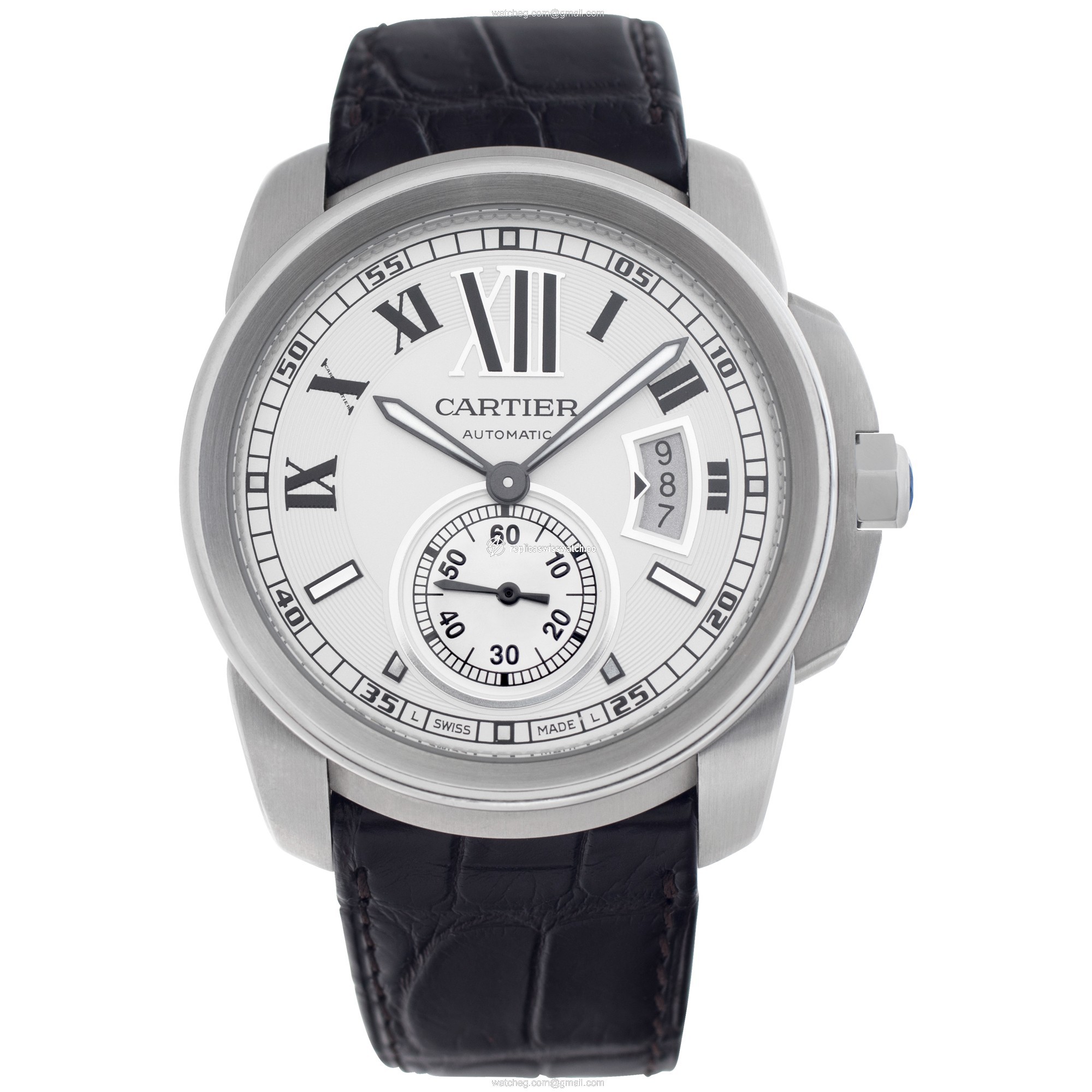 Cartier W7100037 Calibre Automatic Male Stainless Steel Watches Cartier W7100037 Calibre Automatic Male Stainless Steel Watches