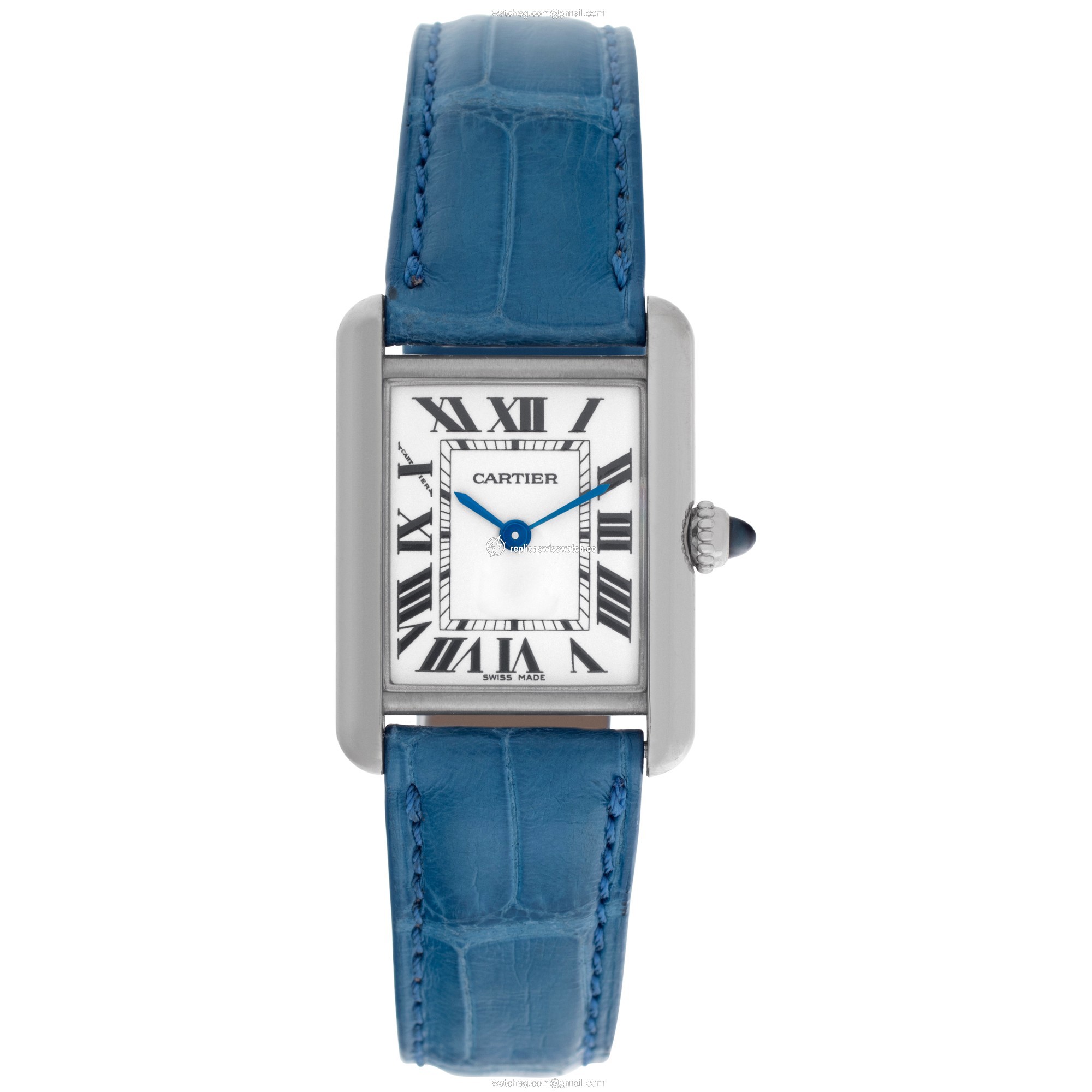 Cartier W1541056 Tank Louis Quartz Female 18k White Gold Watches Cartier W1541056 Tank Louis Quartz Female 18k White Gold Watches