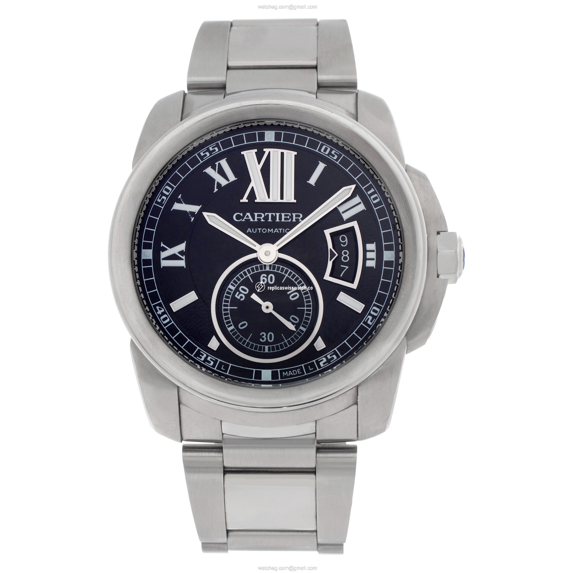 Cartier W7100016 Calibre Automatic Male Stainless Steel Watches Cartier W7100016 Calibre Automatic Male Stainless Steel Watches