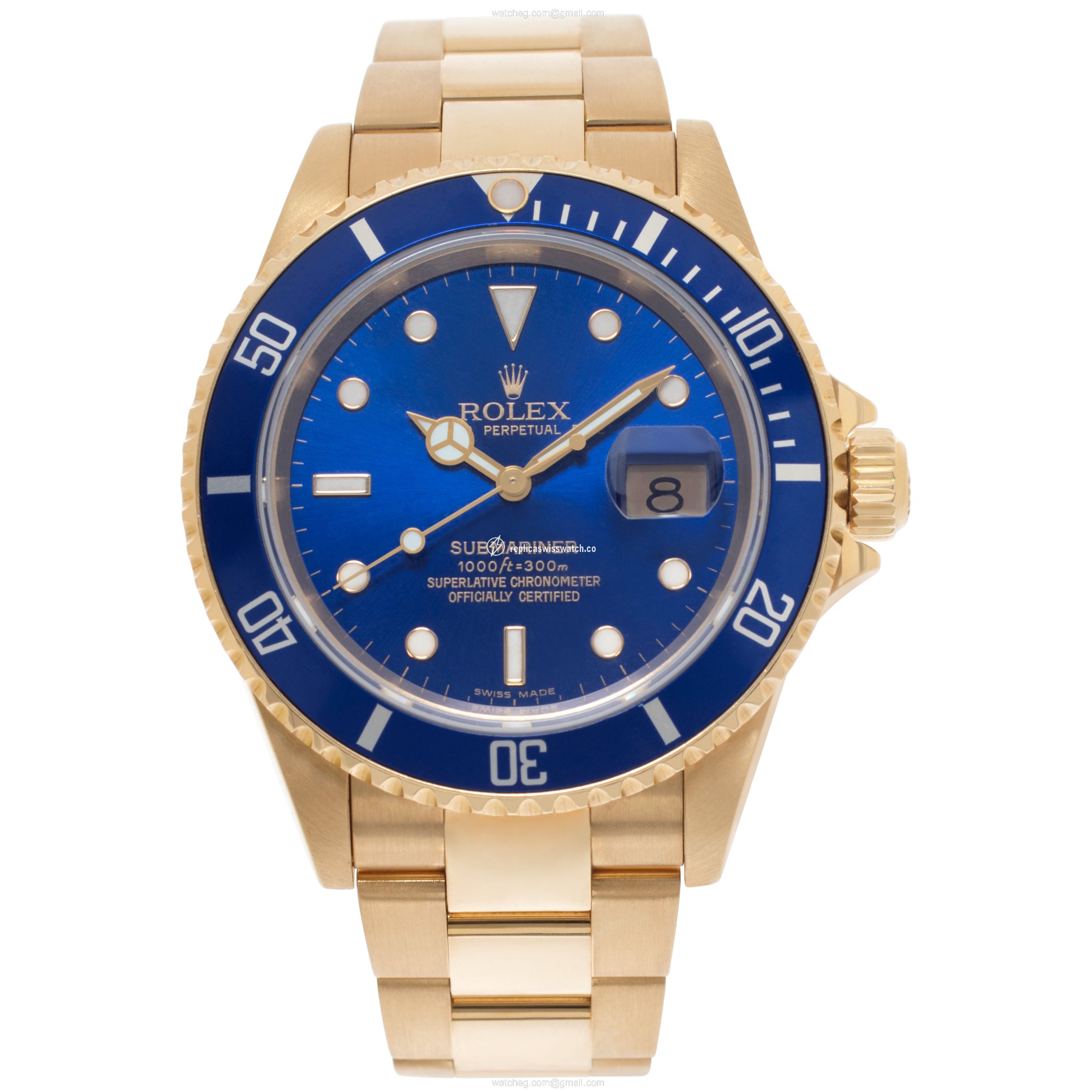 Rolex 16618 Submariner Automatic Male 18k yellow gold Watches Rolex 16618 Submariner Automatic Male 18k yellow gold Watches