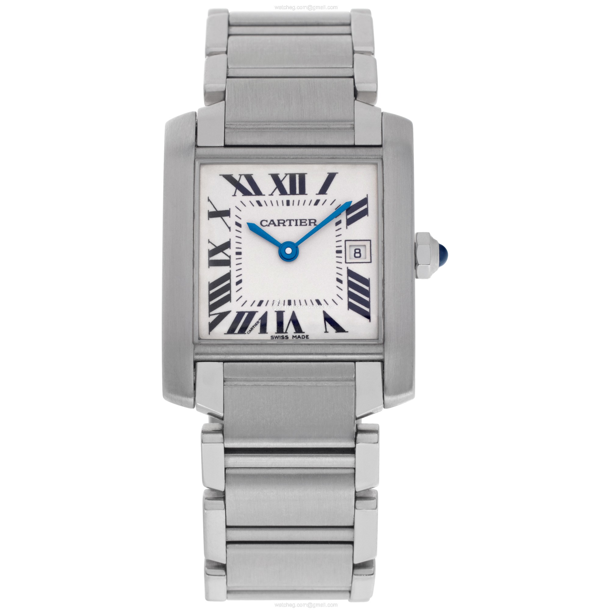 Cartier W51011Q3 Tank Francaise Quartz Male Stainless Steel Watches Cartier W51011Q3 Tank Francaise Quartz Male Stainless Steel Watches