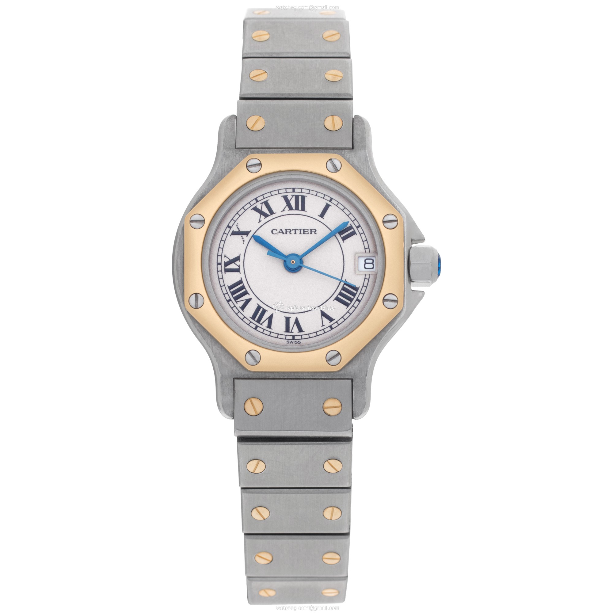 Cartier 187903 Santos Quartz Female 18k gold & Stainless Steel Watches Cartier 187903 Santos Quartz Female 18k gold & Stainless Steel Watches