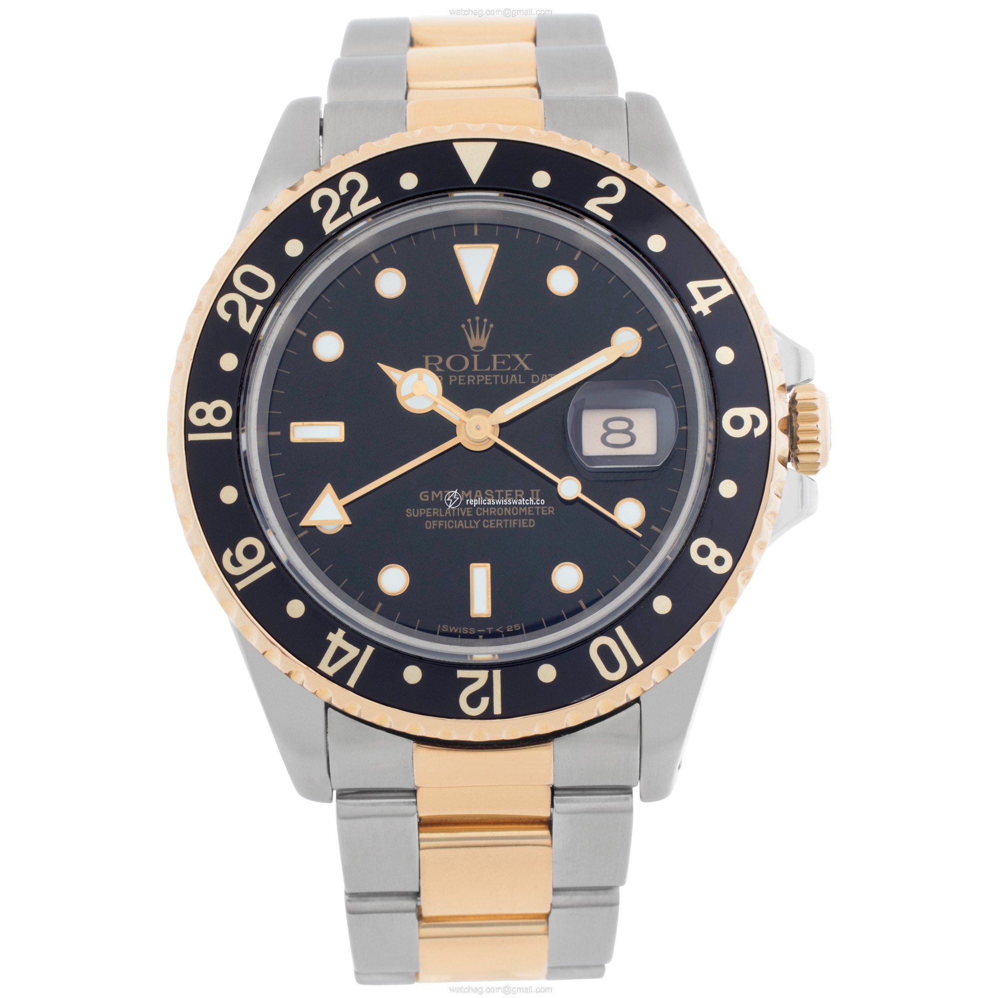 Rolex 16713 GMT-Master II Automatic Male 18k gold & Stainless Steel Watches Rolex 16713 GMT-Master II Automatic Male 18k gold & Stainless Steel Watches
