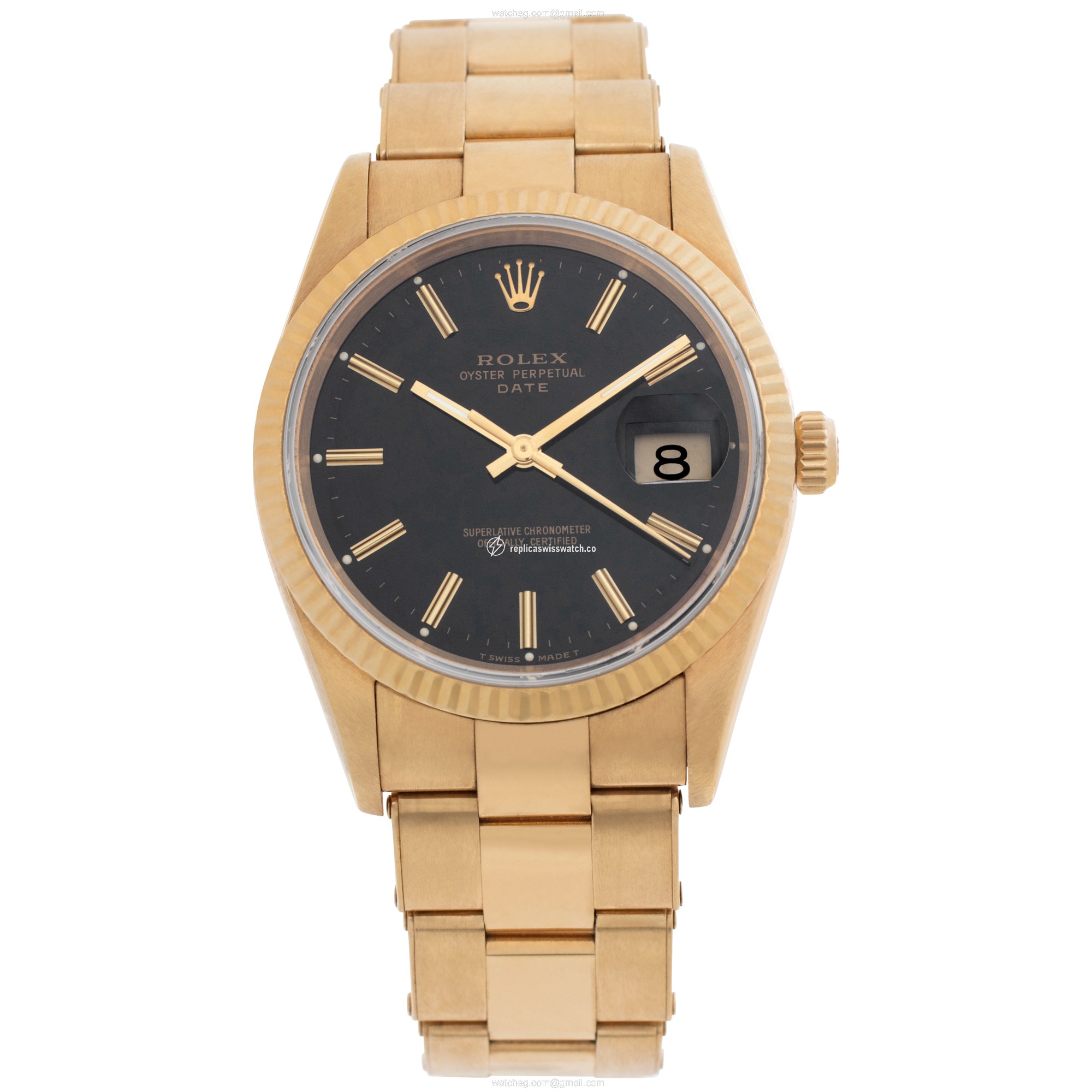 Rolex 15238 Date Automatic Unisex 18k yellow gold Watches Rolex 15238 Date Automatic Unisex 18k yellow gold Watches