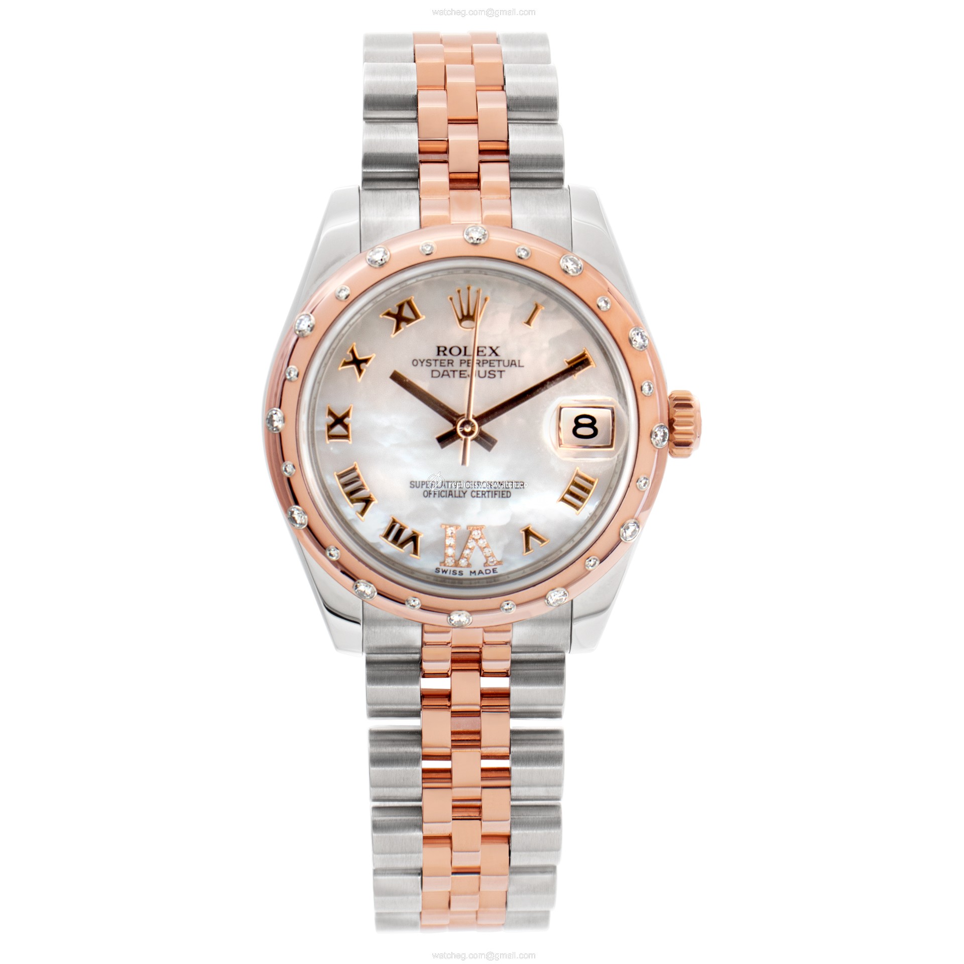Rolex 178341 Datejust Automatic Female 18k rose gold & stainless steel Watches Rolex 178341 Datejust Automatic Female 18k rose gold & stainless steel Watches