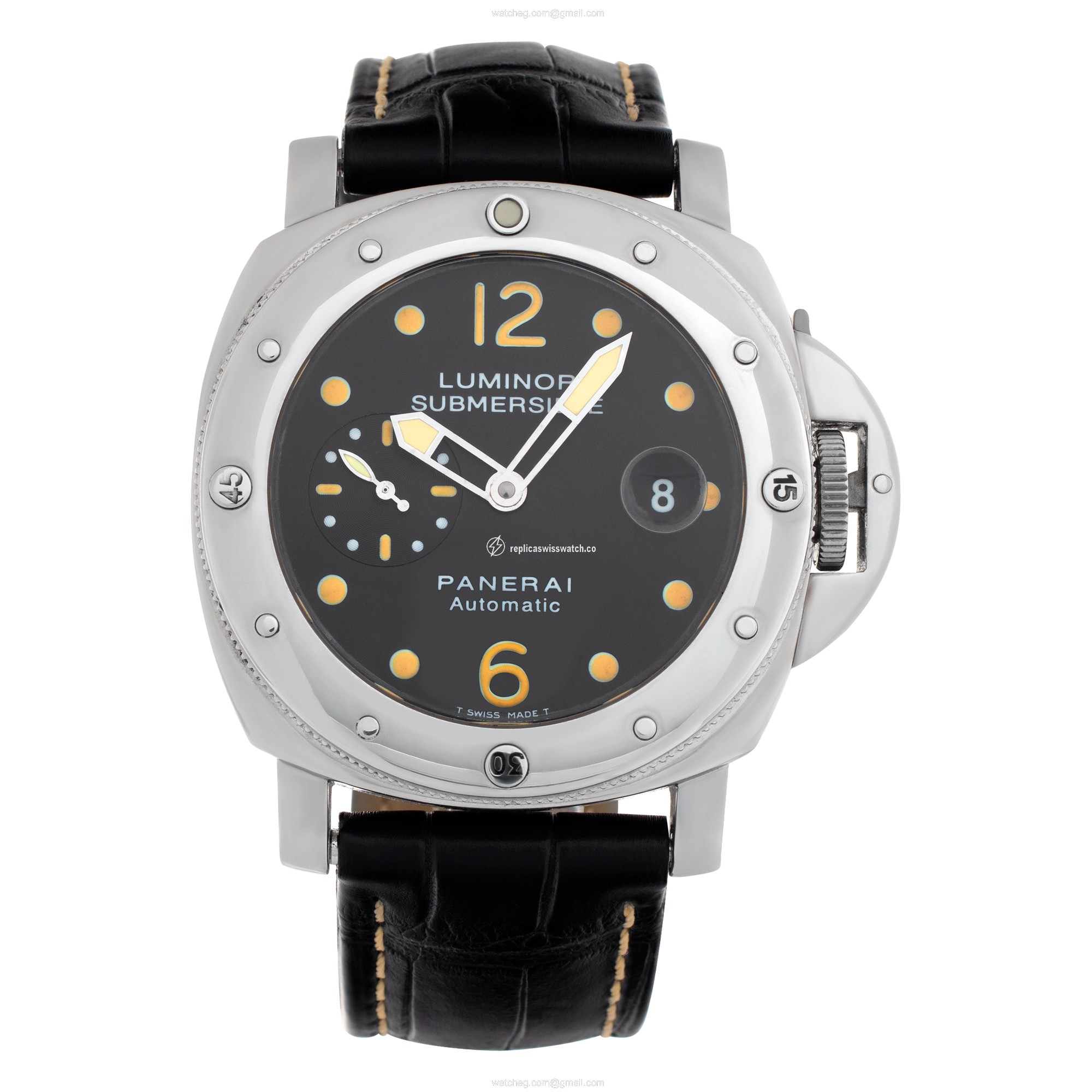 Panerai PAM 24 Submersible Automatic Male Stainless Steel Watches Panerai PAM 24 Submersible Automatic Male Stainless Steel Watches