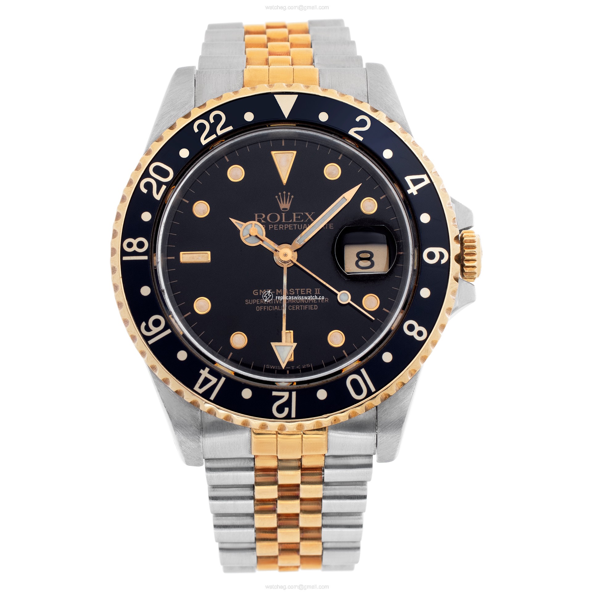 Rolex 16713 GMT-Master II Automatic Male Stainless Steel Watches Rolex 16713 GMT-Master II Automatic Male Stainless Steel Watches