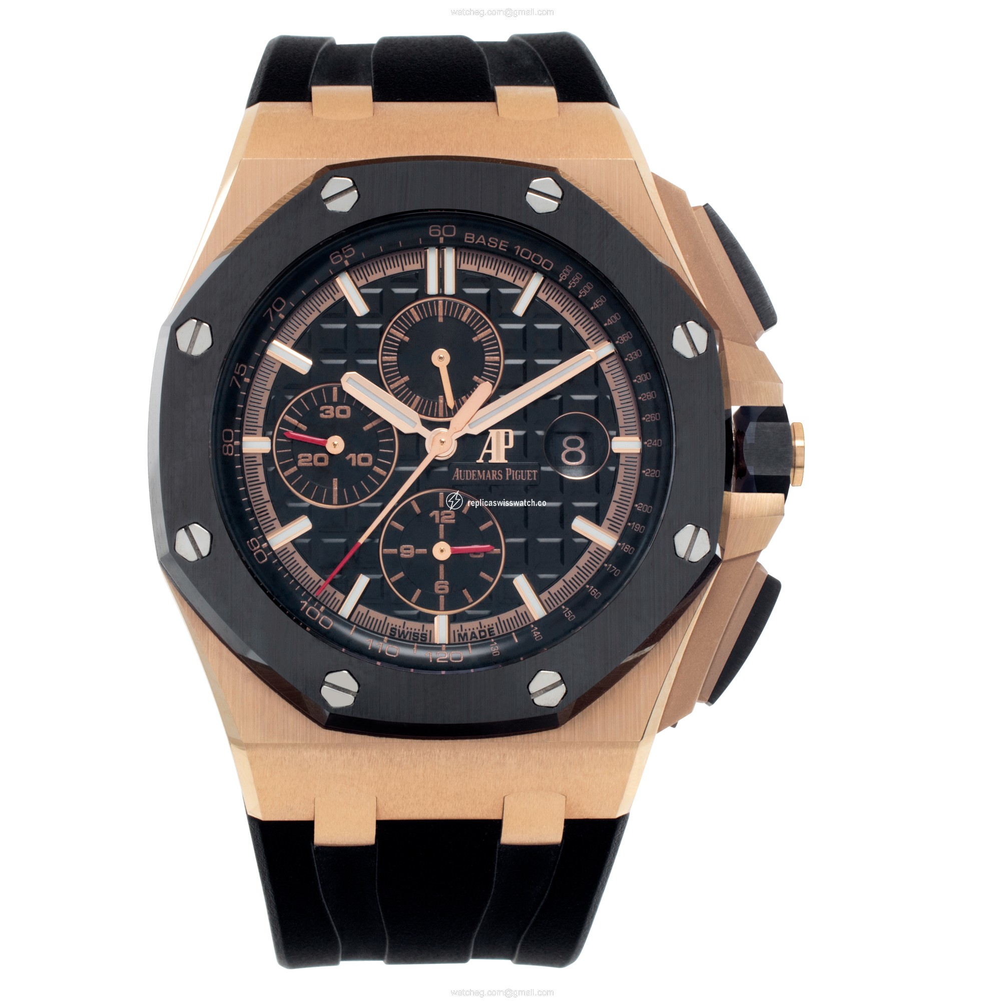 Audemars Piguet 26401RO.OO.A002CA.02 Royal Oak Offshore Automatic Male 18k rose gold Watches Audemars Piguet 26401RO.OO.A002CA.02 Royal Oak Offshore Automatic Male 18k rose gold Watches