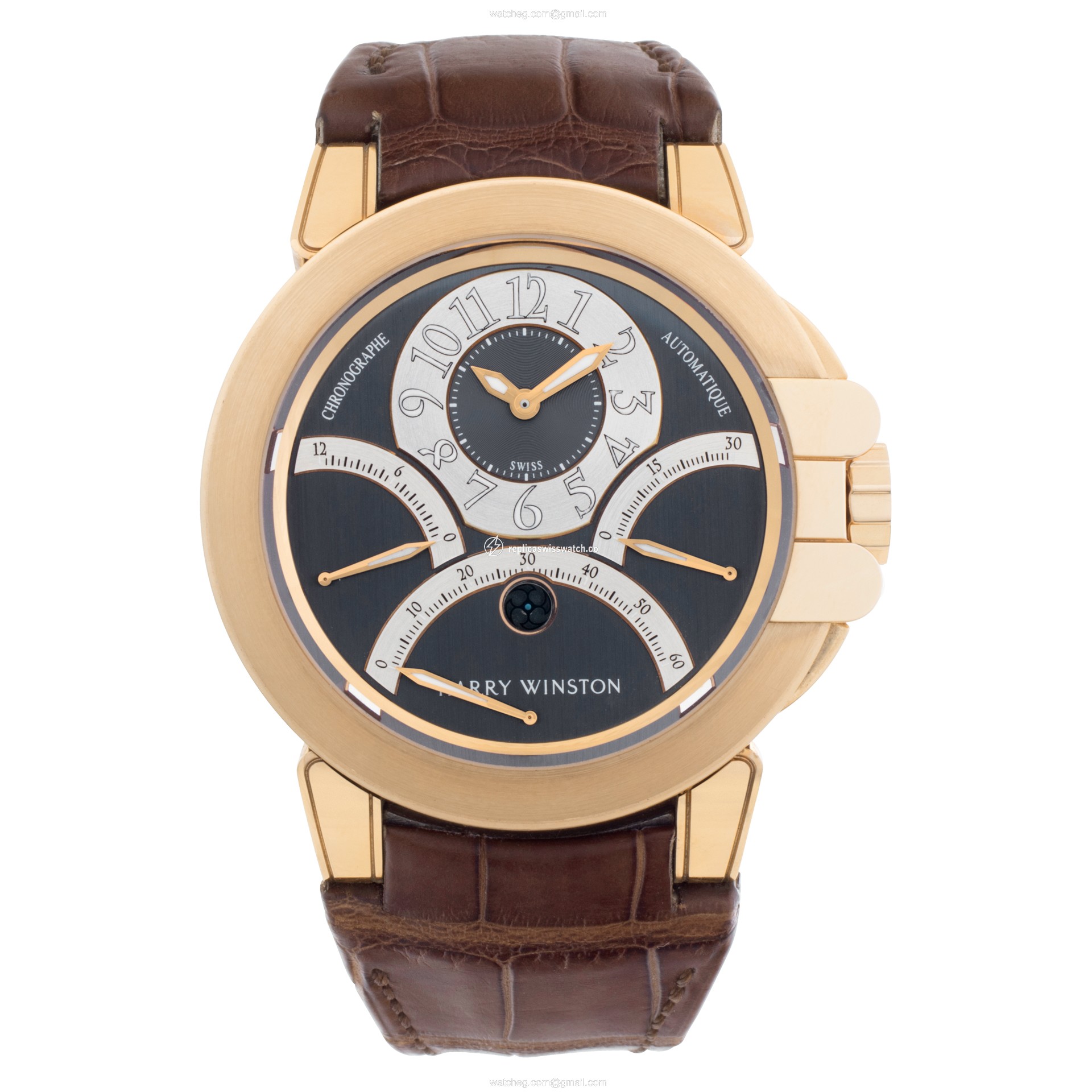 Harry Winston 400/mcra44rl.a1 Ocean Automatic Male 18k rose gold Watches Harry Winston 400/mcra44rl.a1 Ocean Automatic Male 18k rose gold Watches