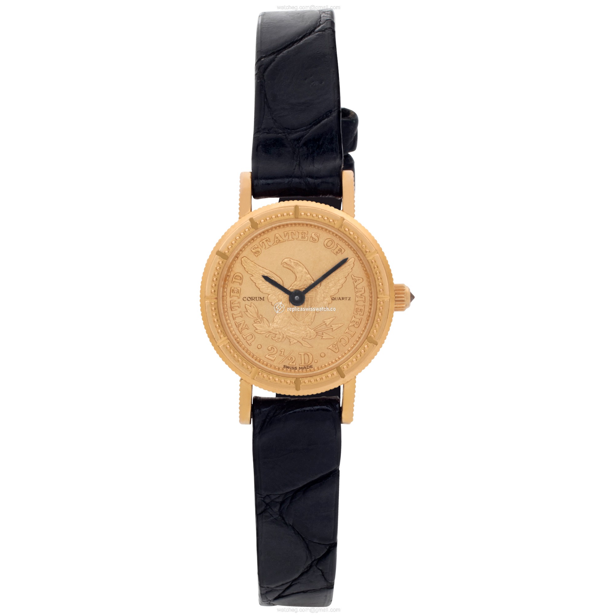 Corum Corum 2891 $2.50 gold coin Quartz Female 18k yellow gold Watches Corum Corum 2891 $2.50 gold coin Quartz Female 18k yellow gold Watches