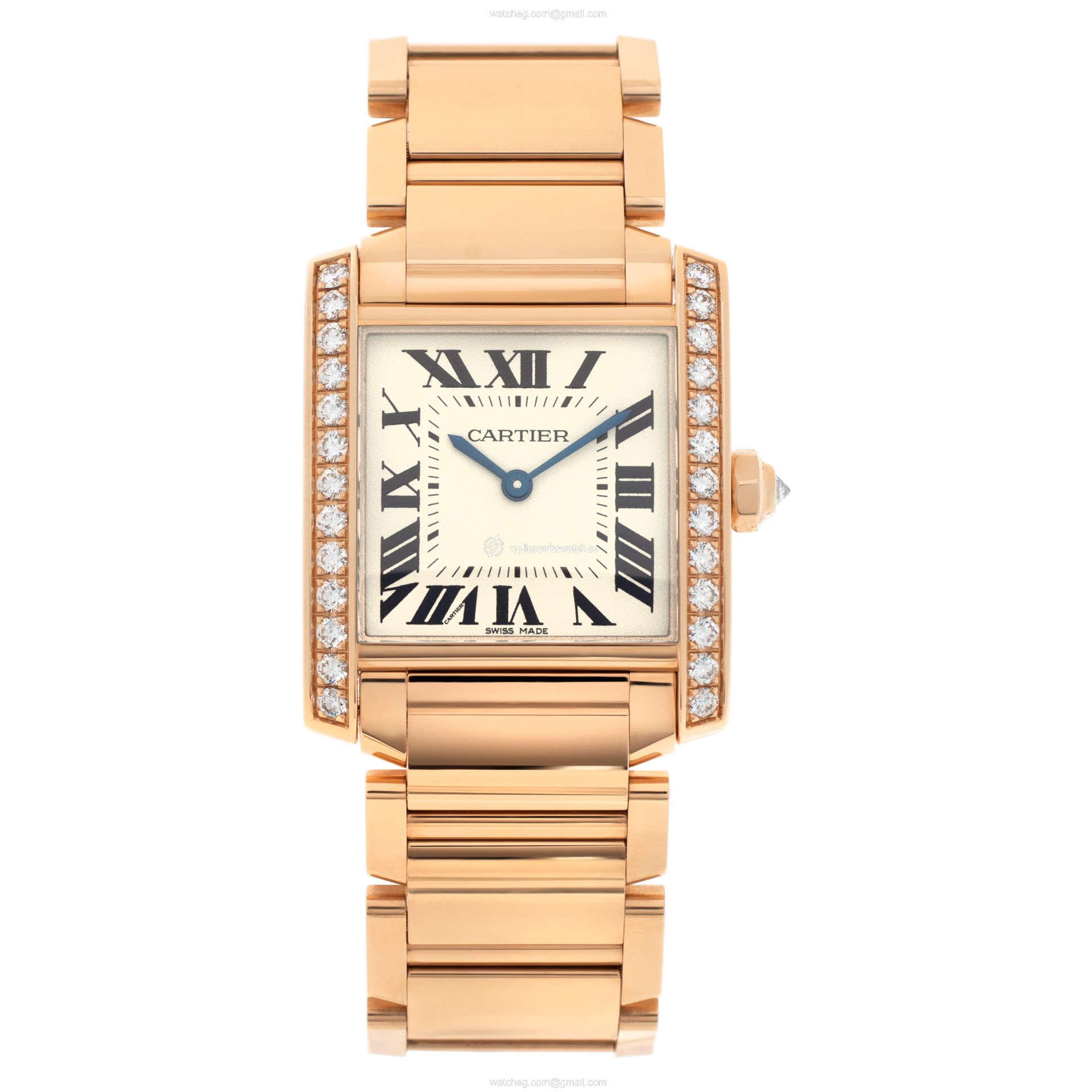 Cartier WJTA0023 Tank Francaise Quartz Female 18k rose gold Watches Cartier WJTA0023 Tank Francaise Quartz Female 18k rose gold Watches
