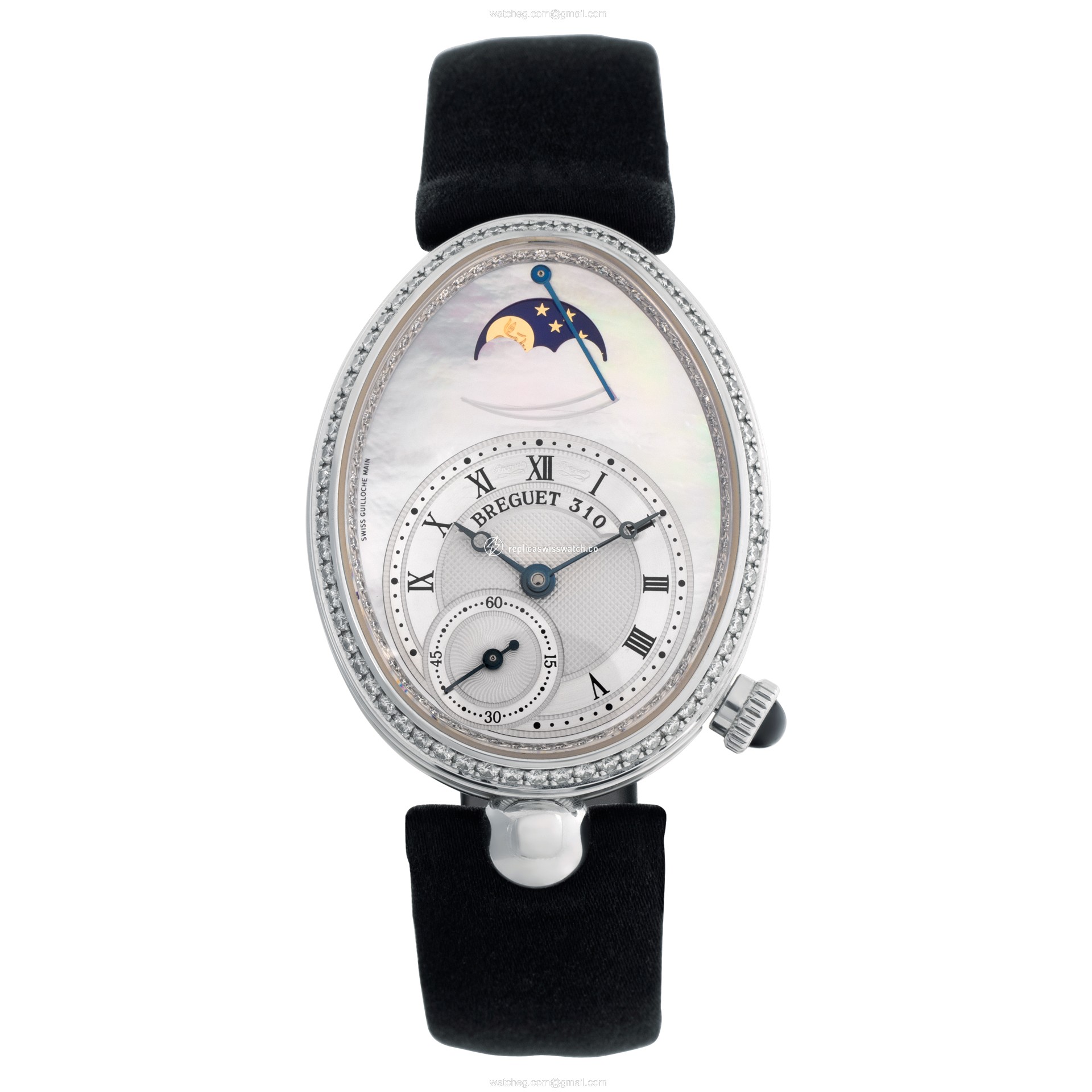 Breguet 8908BBV2864D00D Reine De Naples Automatic Female 18k White Gold Watches Breguet 8908BBV2864D00D Reine De Naples Automatic Female 18k White Gold Watches