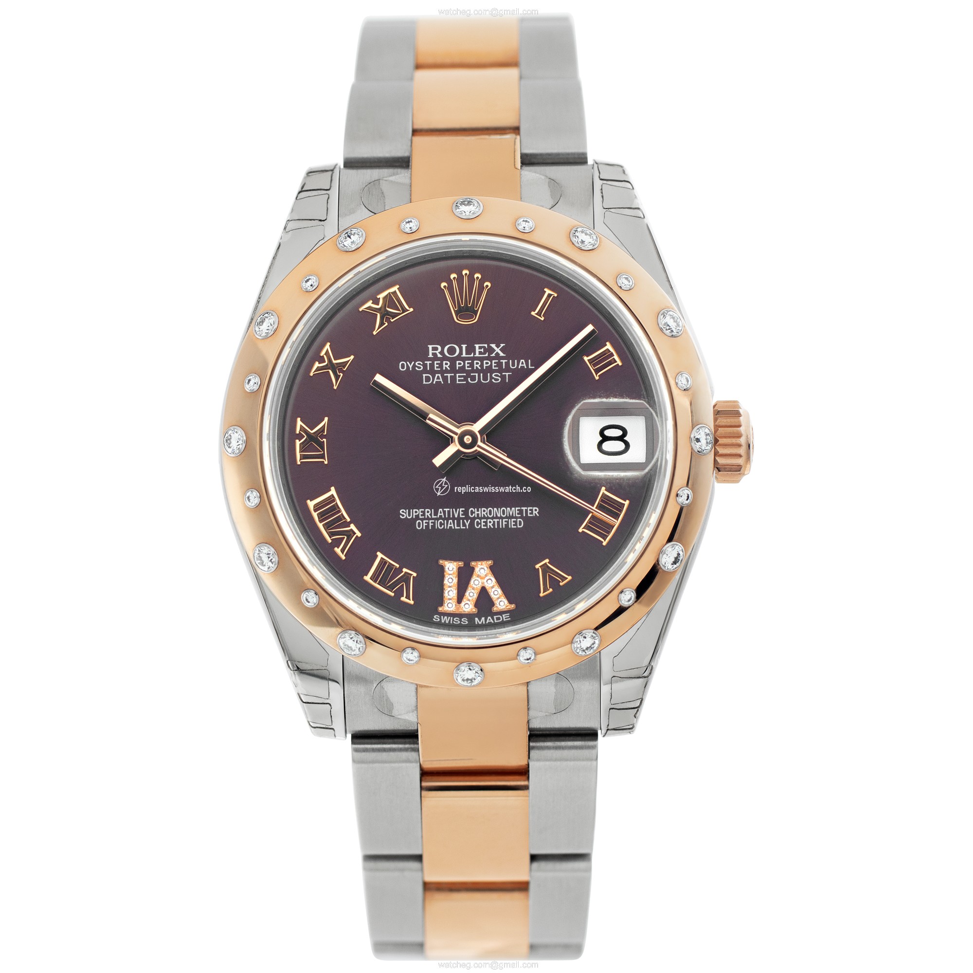 Rolex 178341 Datejust Automatic Female 18k rose gold & stainless steel Watches Rolex 178341 Datejust Automatic Female 18k rose gold & stainless steel Watches