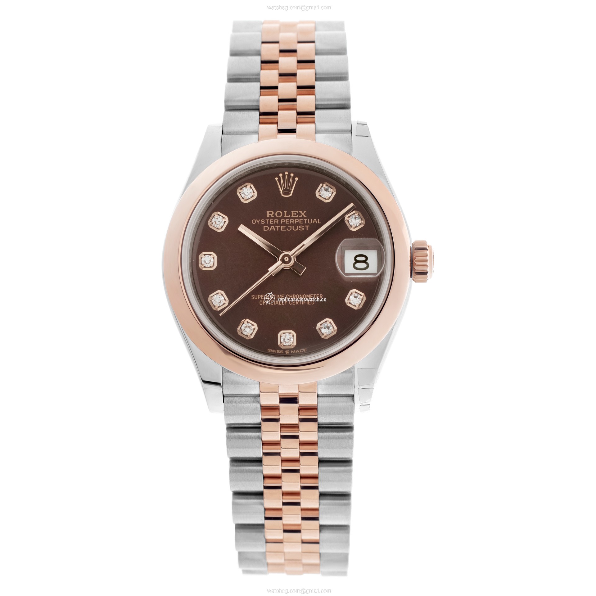 Rolex 278241 Datejust Automatic Female 18k rose gold & stainless steel Watches Rolex 278241 Datejust Automatic Female 18k rose gold & stainless steel Watches