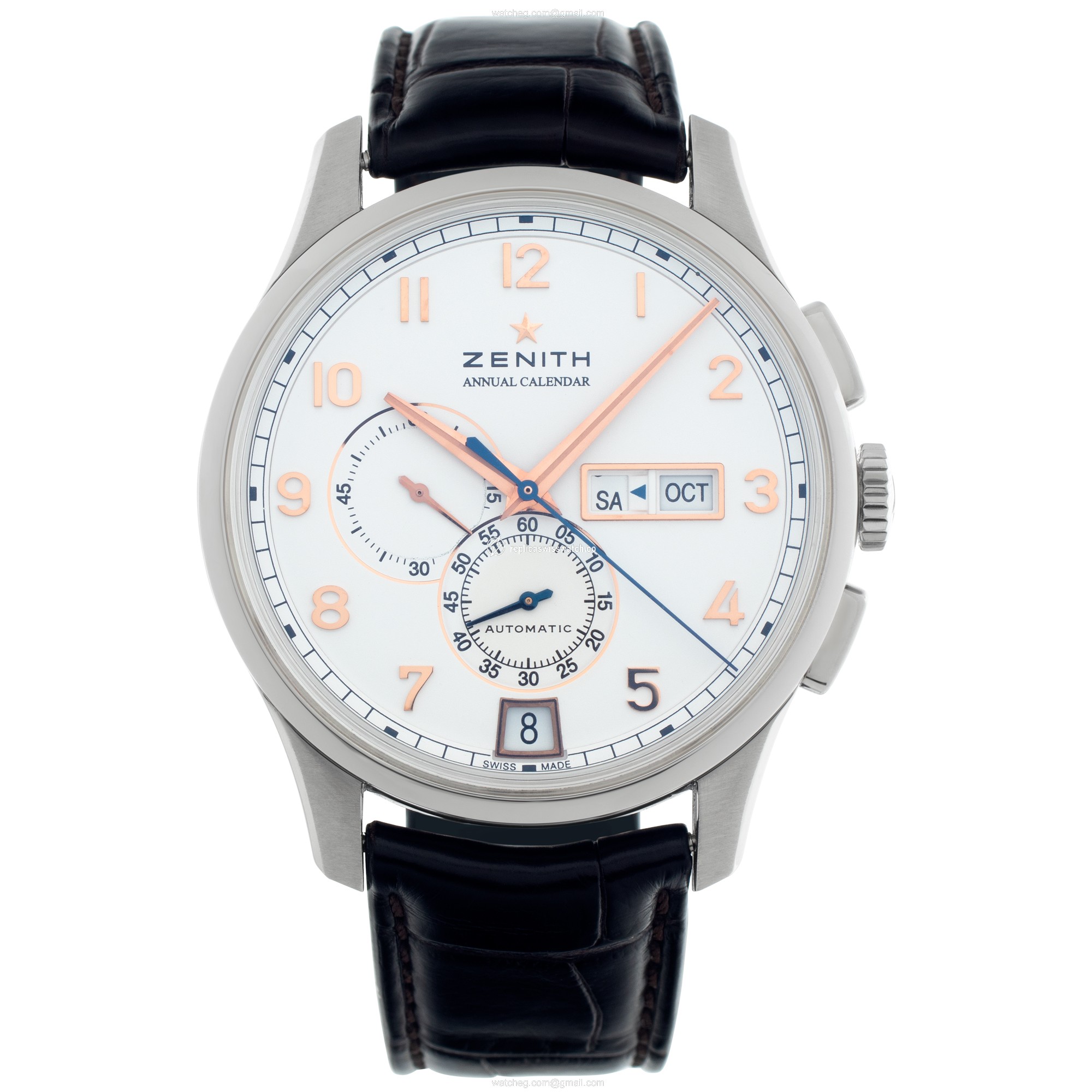 Zenith 03.2072.4054.01.c711 El Primero Automatic Male Stainless Steel Watches Zenith 03.2072.4054.01.c711 El Primero Automatic Male Stainless Steel Watches