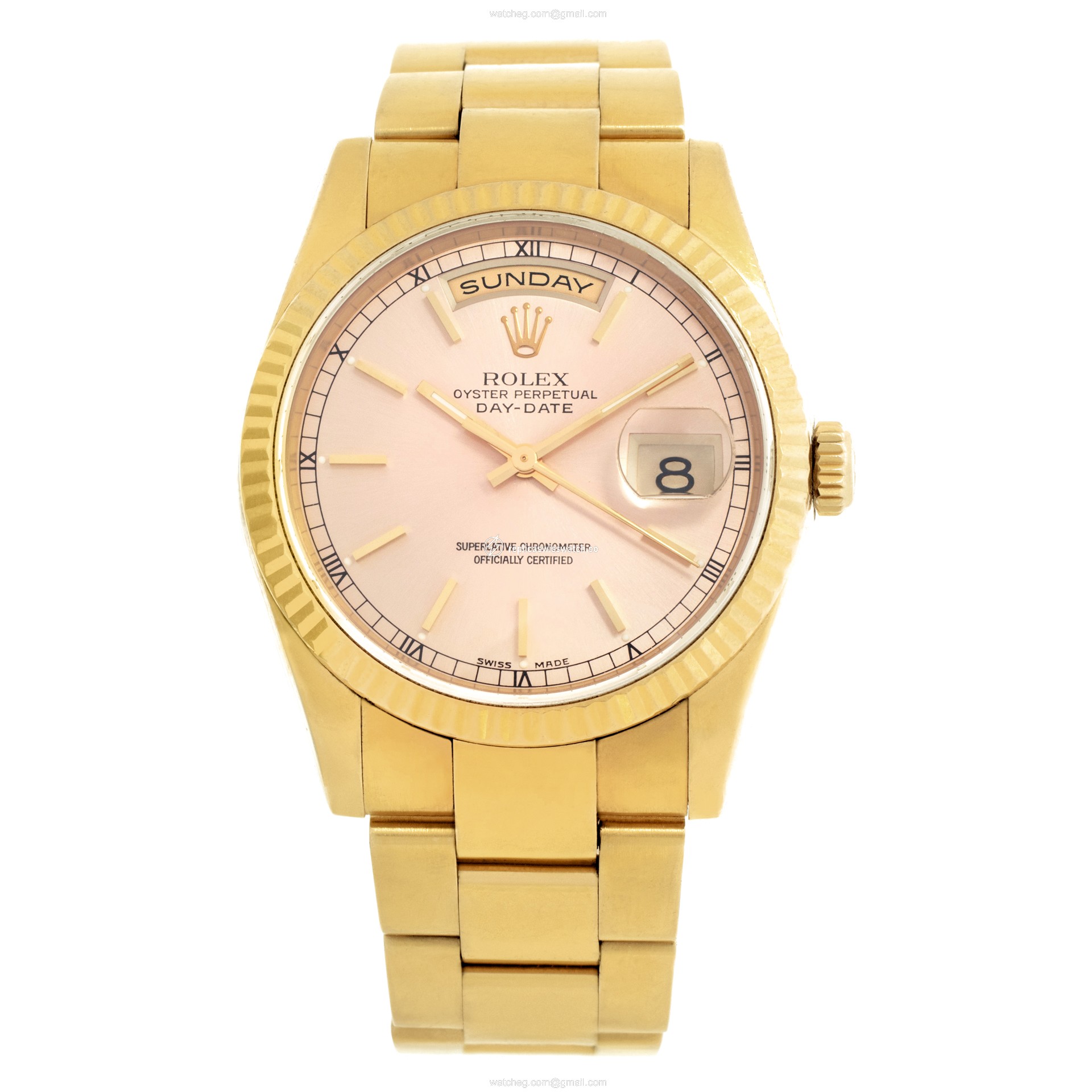 Rolex 118238 Day-Date Automatic Male 18k yellow gold Watches Rolex 118238 Day-Date Automatic Male 18k yellow gold Watches