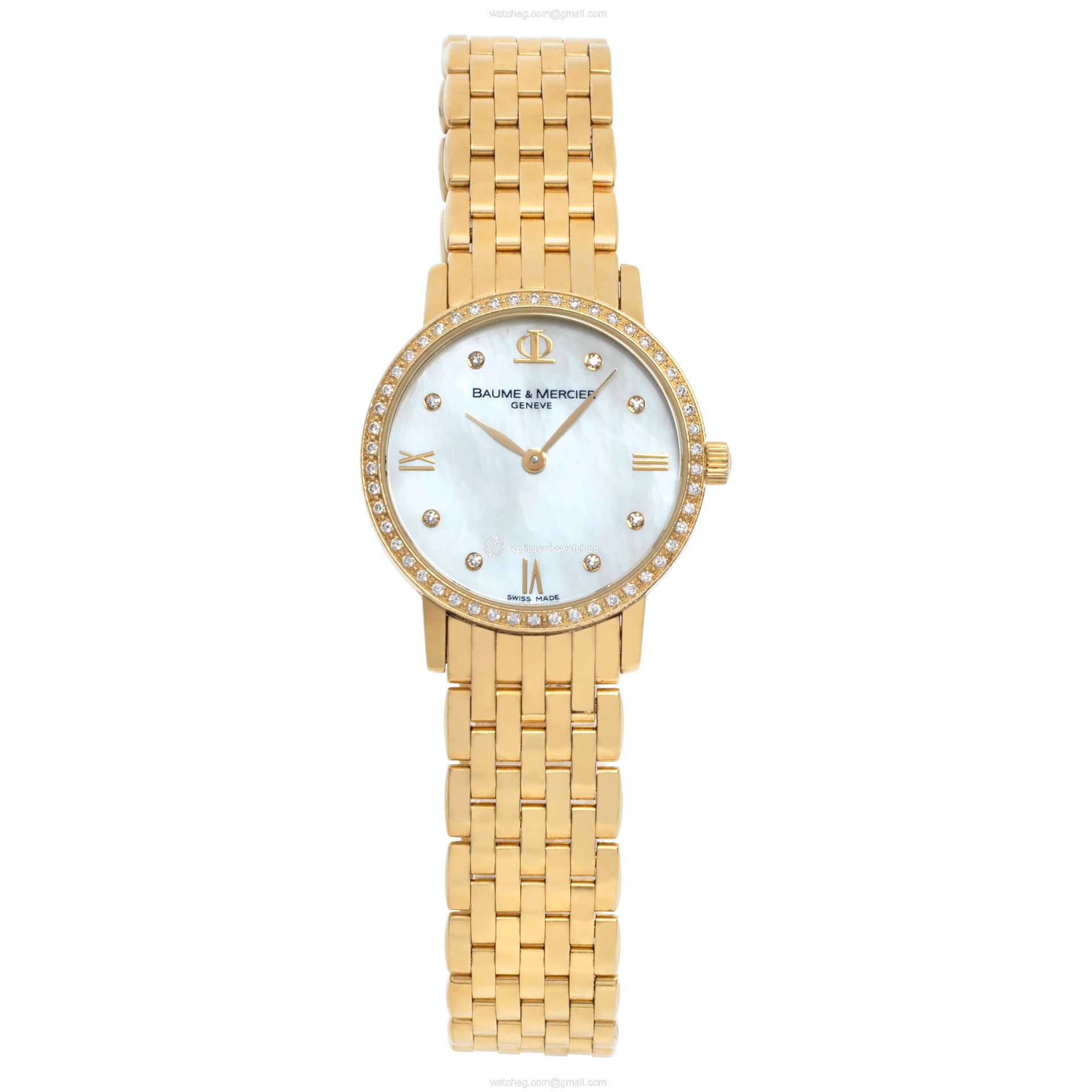 Baume & Mercier 4642807 Classic Quartz Female 18k yellow gold Watches Baume & Mercier 4642807 Classic Quartz Female 18k yellow gold Watches