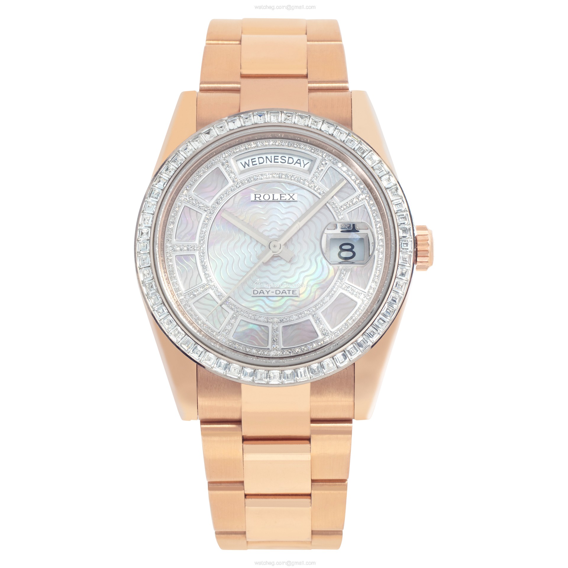 Rolex 118395BR Day-Date Automatic Unisex 18k rose gold Watches Rolex 118395BR Day-Date Automatic Unisex 18k rose gold Watches