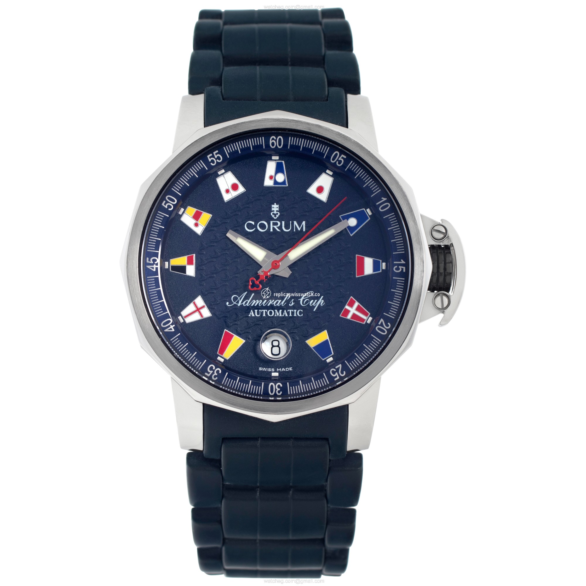 Corum 082.833.20 Admirals Cup Automatic Male Stainless Steel Watches Corum 082.833.20 Admirals Cup Automatic Male Stainless Steel Watches