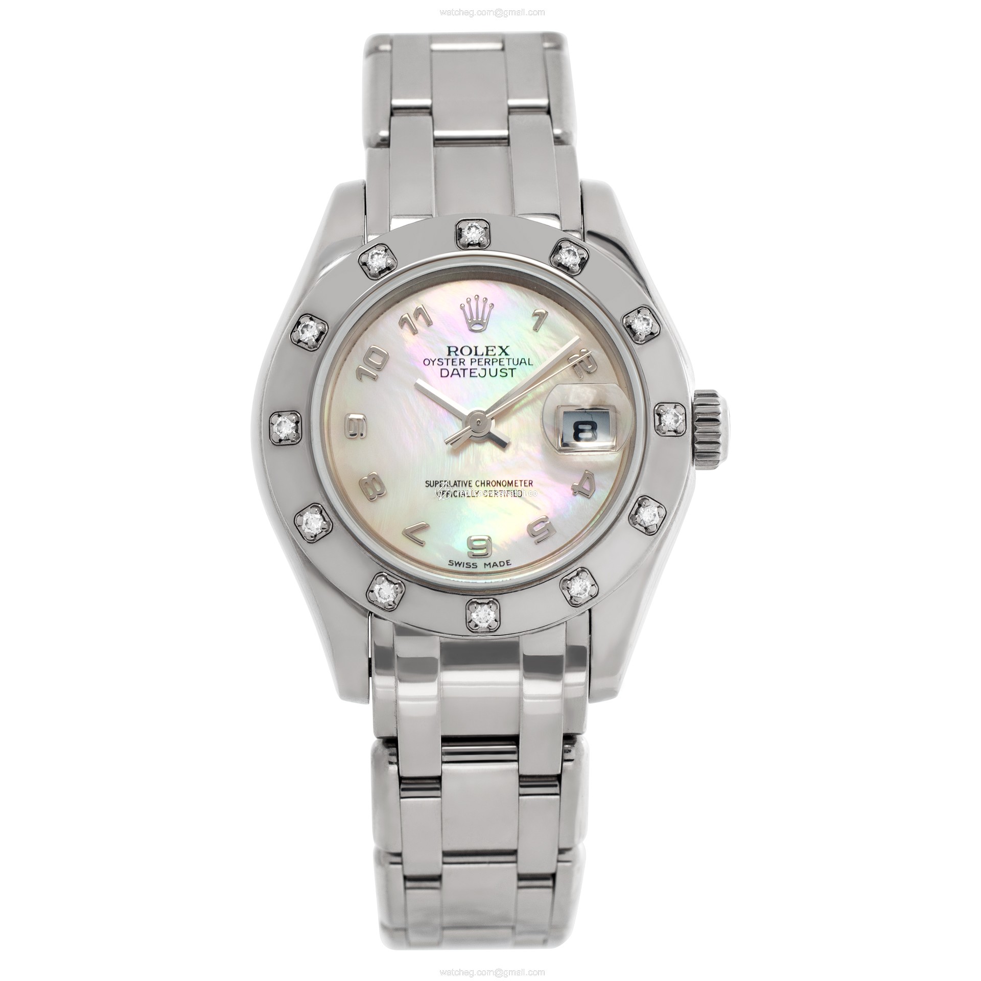 Rolex 80319 Pearlmaster Automatic Female 18k White Gold Watches Rolex 80319 Pearlmaster Automatic Female 18k White Gold Watches
