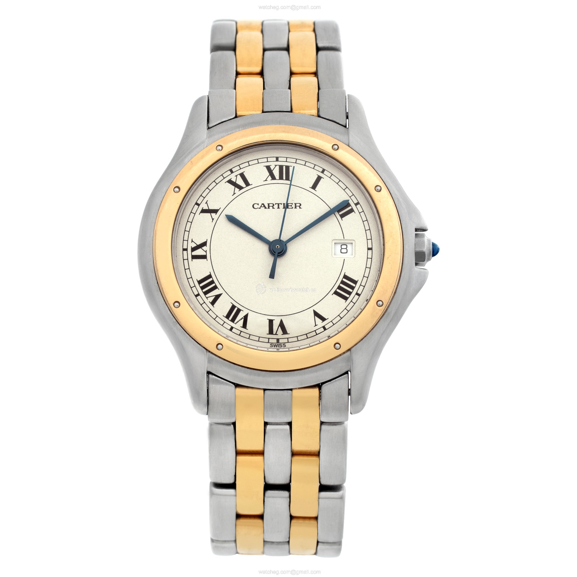Cartier Cartier 24 Cougar Quartz Unisex Stainless Steel Watches Cartier Cartier 24 Cougar Quartz Unisex Stainless Steel Watches