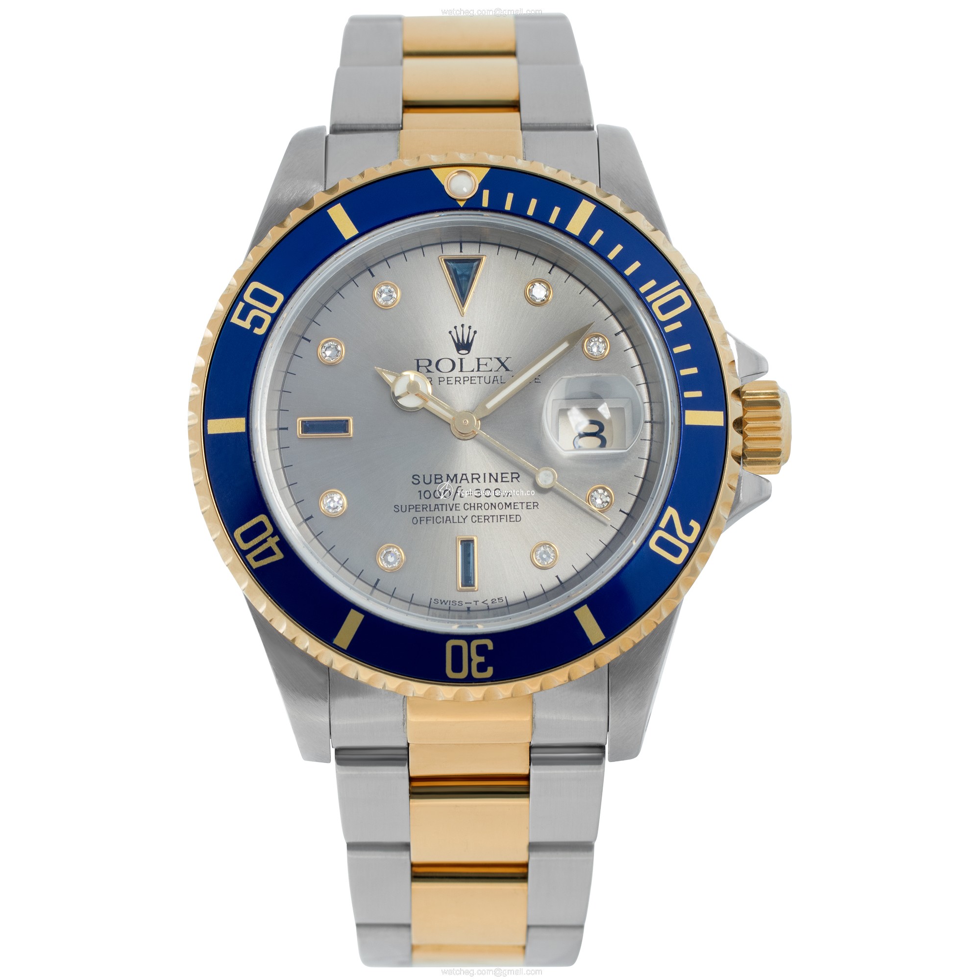 Rolex 16613 Submariner Automatic Unisex 18k gold & Stainless Steel Watches Rolex 16613 Submariner Automatic Unisex 18k gold & Stainless Steel Watches
