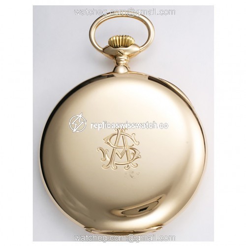 IWC 568502 pocket watch Manual Male 14k yellow gold Replica