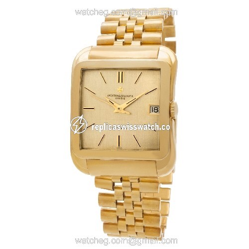 Vacheron Constantin 6440 Q  Automatic Male 18k yellow gold Replica