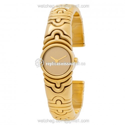 Bvlgari bj01 Parentesi Quartz Female 18k yellow gold Replica